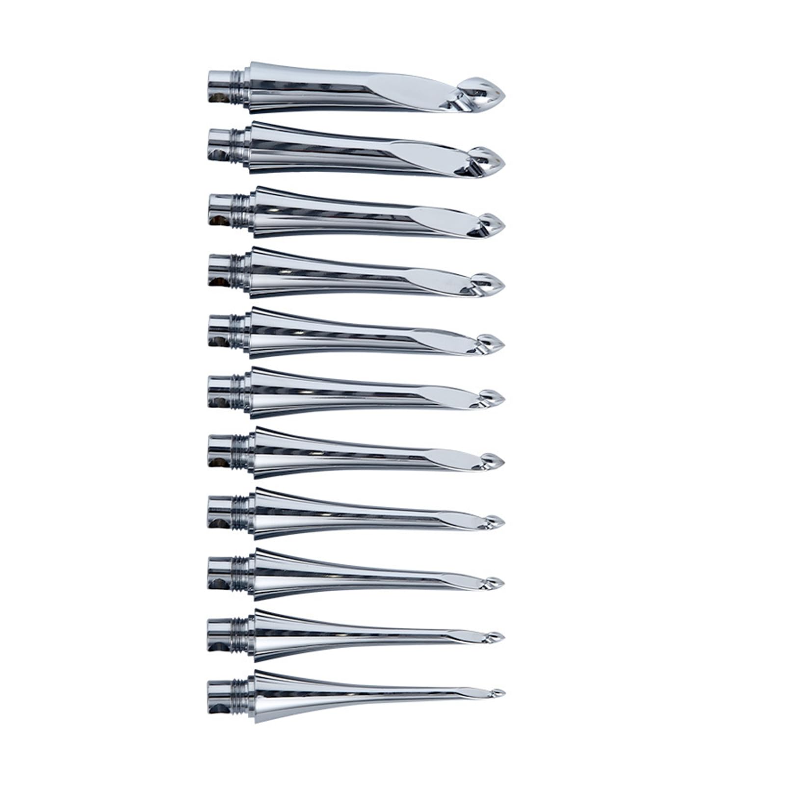 SHYYOULQE Tunezyjski szydełko z 11 wymiennymi końcówkami, 3,5-10 mm, ergonomiczny szydełko do robienia na drutach, sweter, szalik, koc, szydełko, zestaw z etui