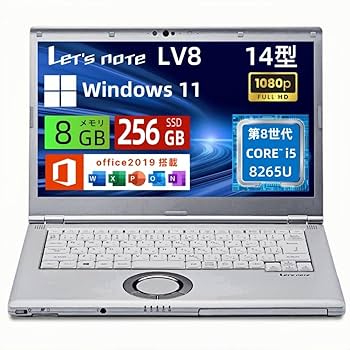 Amazon.co.jp: 【整備済み品】ノートパソコン Let's note CF-LV8 軽量
