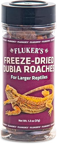 Fluker's Cucarachas Dubia liofilizadas para reptiles - 1.3 oz Fluker's Cucarachas Dubia liofilizadas para reptiles - 1.3 oz