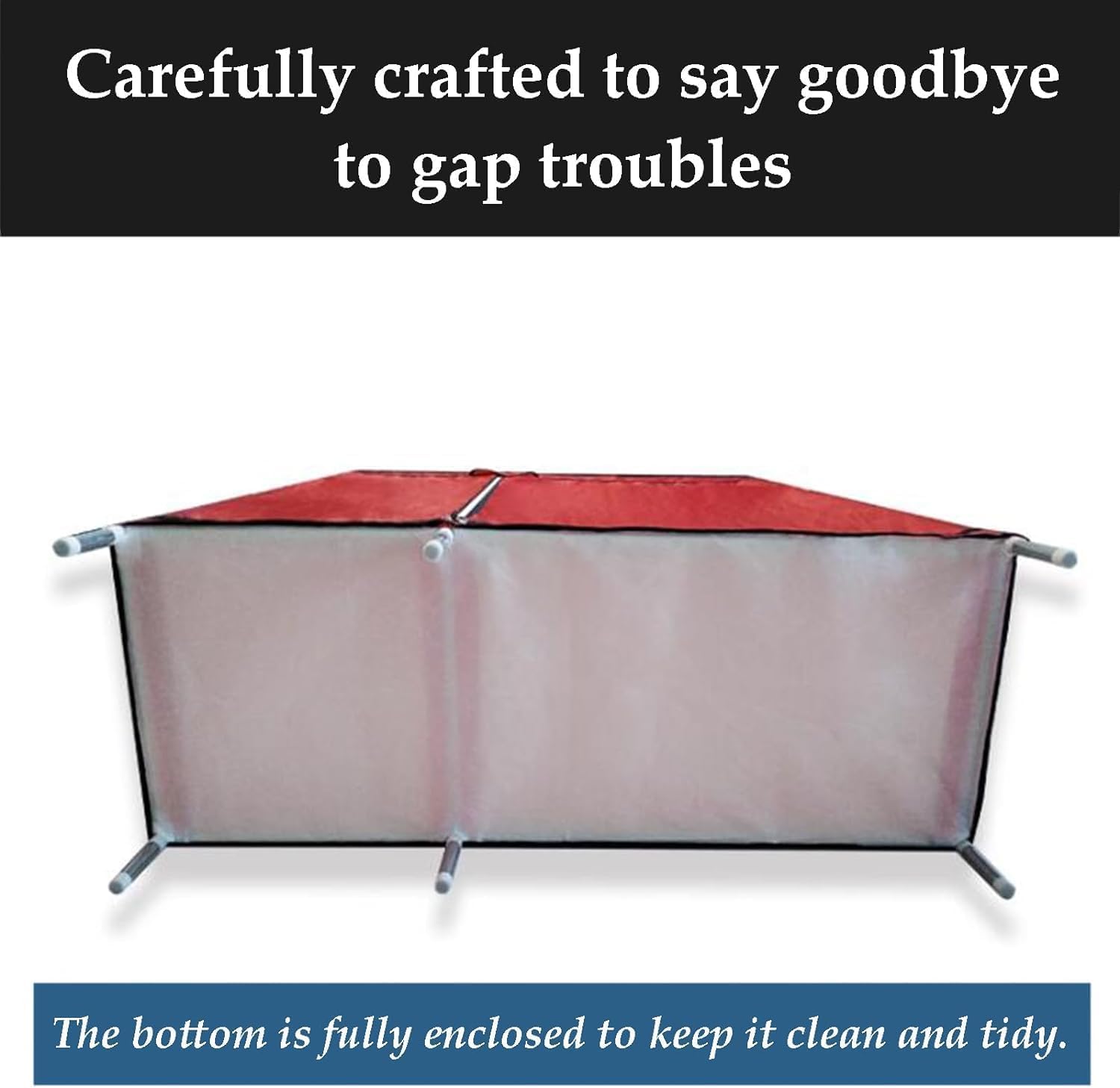 Grande Armadio in Acciaio con ripiano e Rivestimento in Tessuto Fantasia, Armadio for Camera da Letto, Armadio pensile, Elegante Guardaroba Portatile(B,128cm/50.4in)