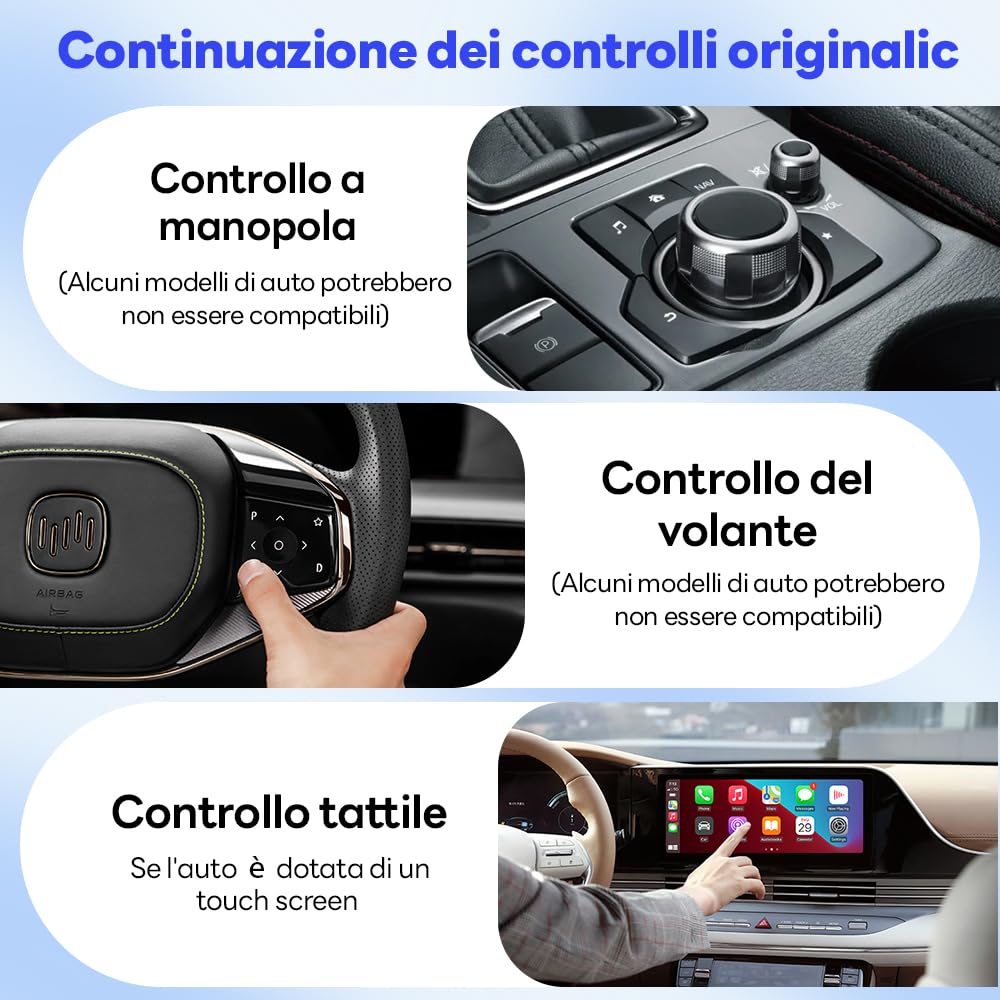 Carlinkit 5.0 Wireless Carplay & Wireless Android Auto, CPC200-2Air