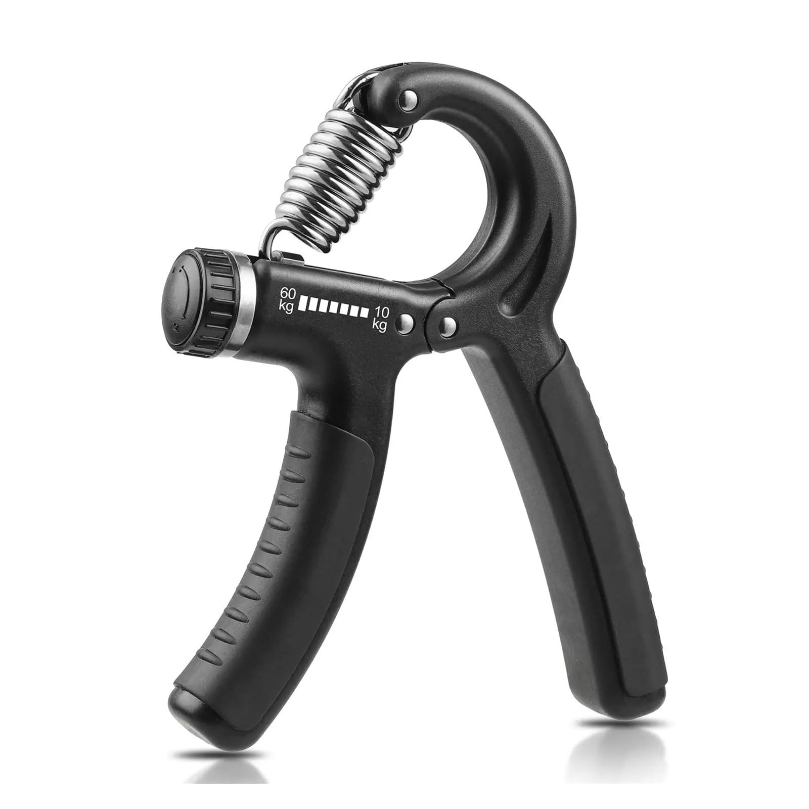 FLYIODFCXV Wrist trainer, Hand Grip Strengthener,Adjustable Resistance 22-132Lbs,Forearm, Injury Recovery(Black-1pcs)