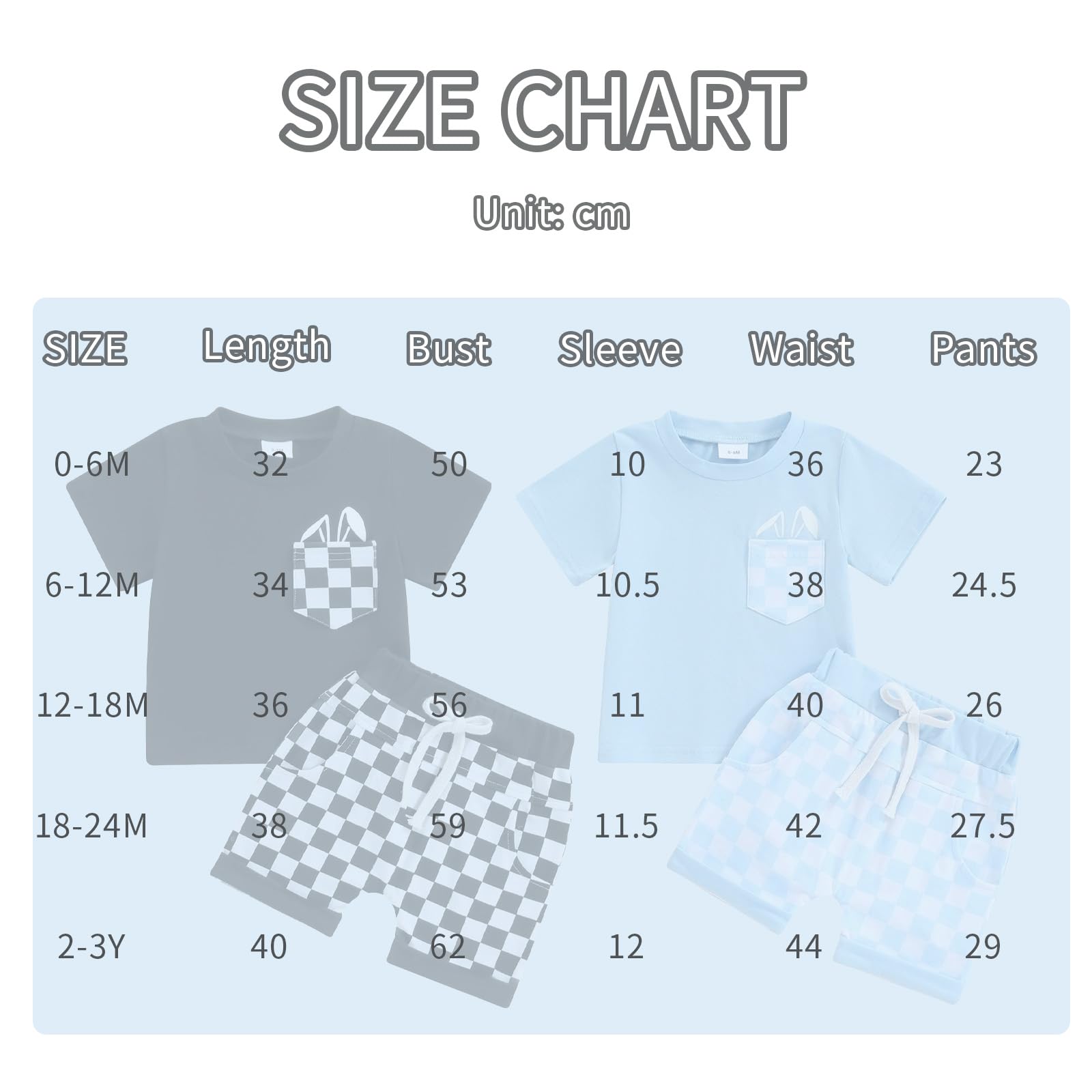 Conjunto Ropa para Niño Camiseta Top Rayas de Manga Corta y Cintura Elástica Pantalones Cortos 2Pcs Verano Shorts Trajes Bebé Outfit — view 7