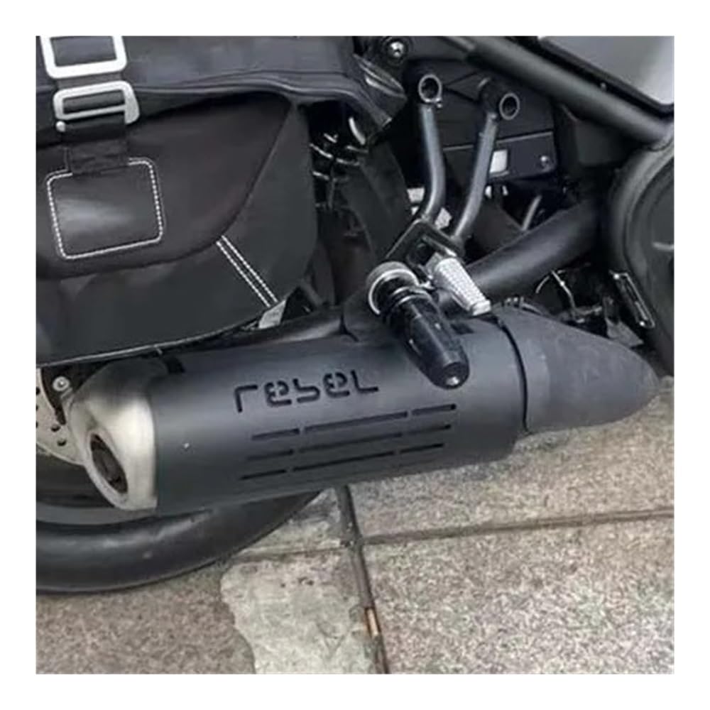 Deflectores Calor Escape para Rebel CMX 300 500 250 CMX300 CMX500 2017-2024 Silenciador Tubo De Escape Protector Térmico Accesorios De Cubierta Antiescaldaduras
