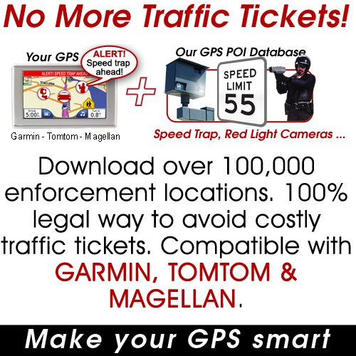 PhantomALERT Red Light Camera, Speed Camera, and Speed Trap Detector