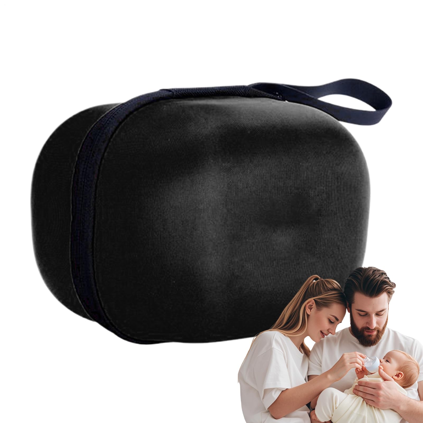 Milchpumpen-Tasche, Pump-Aufbewahrungstasche, mittlere Größe, tragbare Pumptasche, Polyester-Material, stabil, Stillzubehör, Multifunktions-Funktion, Aufbewahrungs-Organizer für Arbeit, Tagespflege