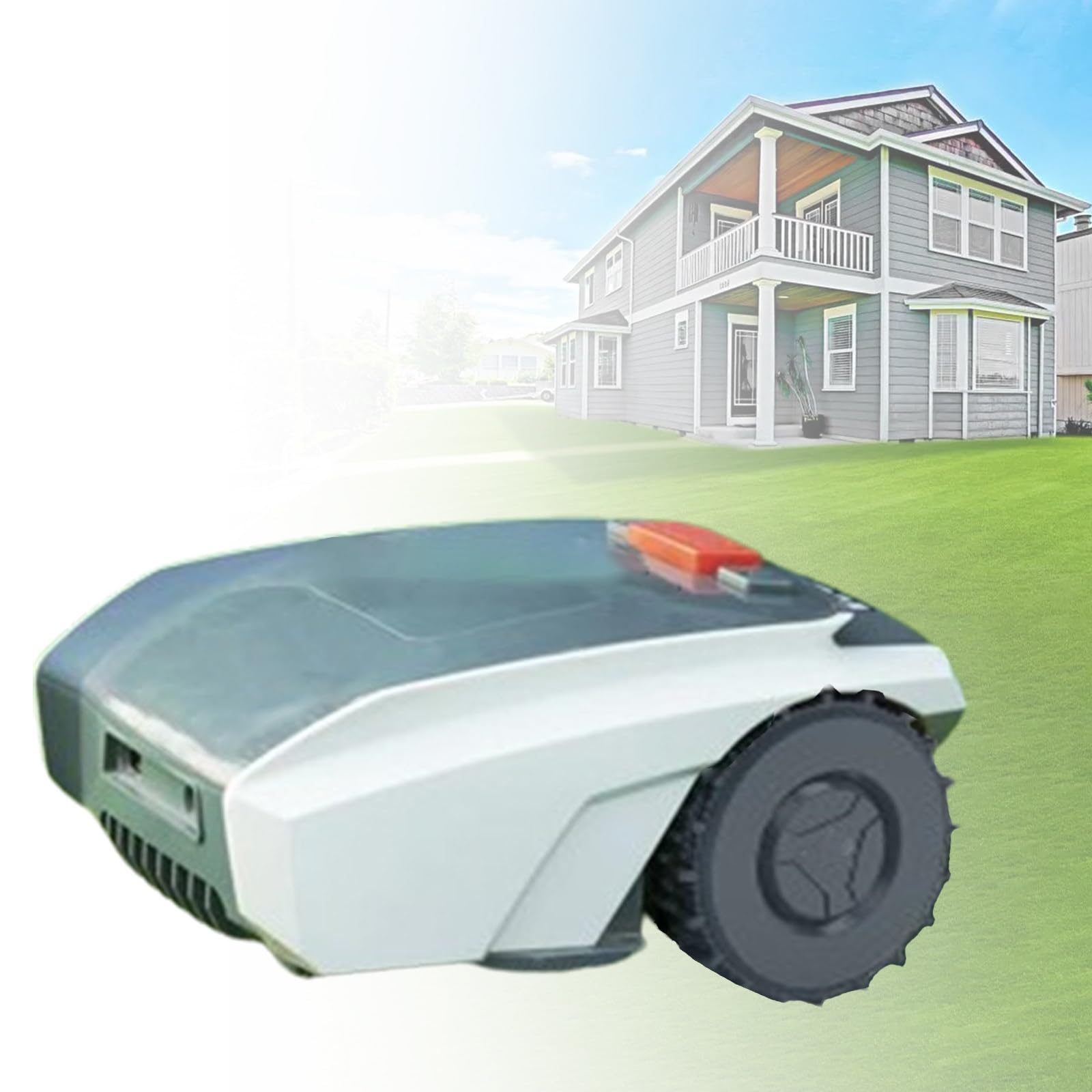 Robot cortacésped para Patio, jardín, Control por aplicación, evitación automática de obstáculos, Robot cortacésped de bajo Ruido