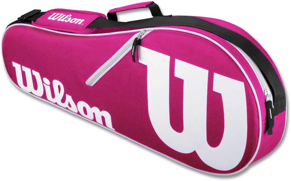 WILSON Advantage II Tennis Bag - Pink/White