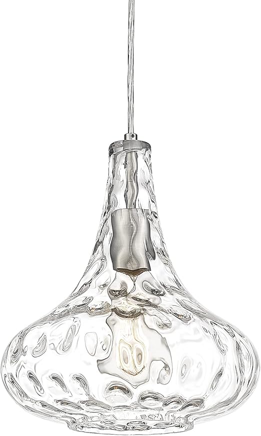 Glass Kitchen Pendant Lights Autelo Pendant Light Fixture with