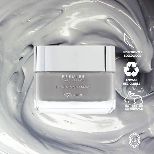Miniatura 4 de Máscara facial de barro del Mar Muerto Premier en línea Exclusiva, fórmula natural, reductor de arrugas, antienvejecimiento, minimizador de poros,