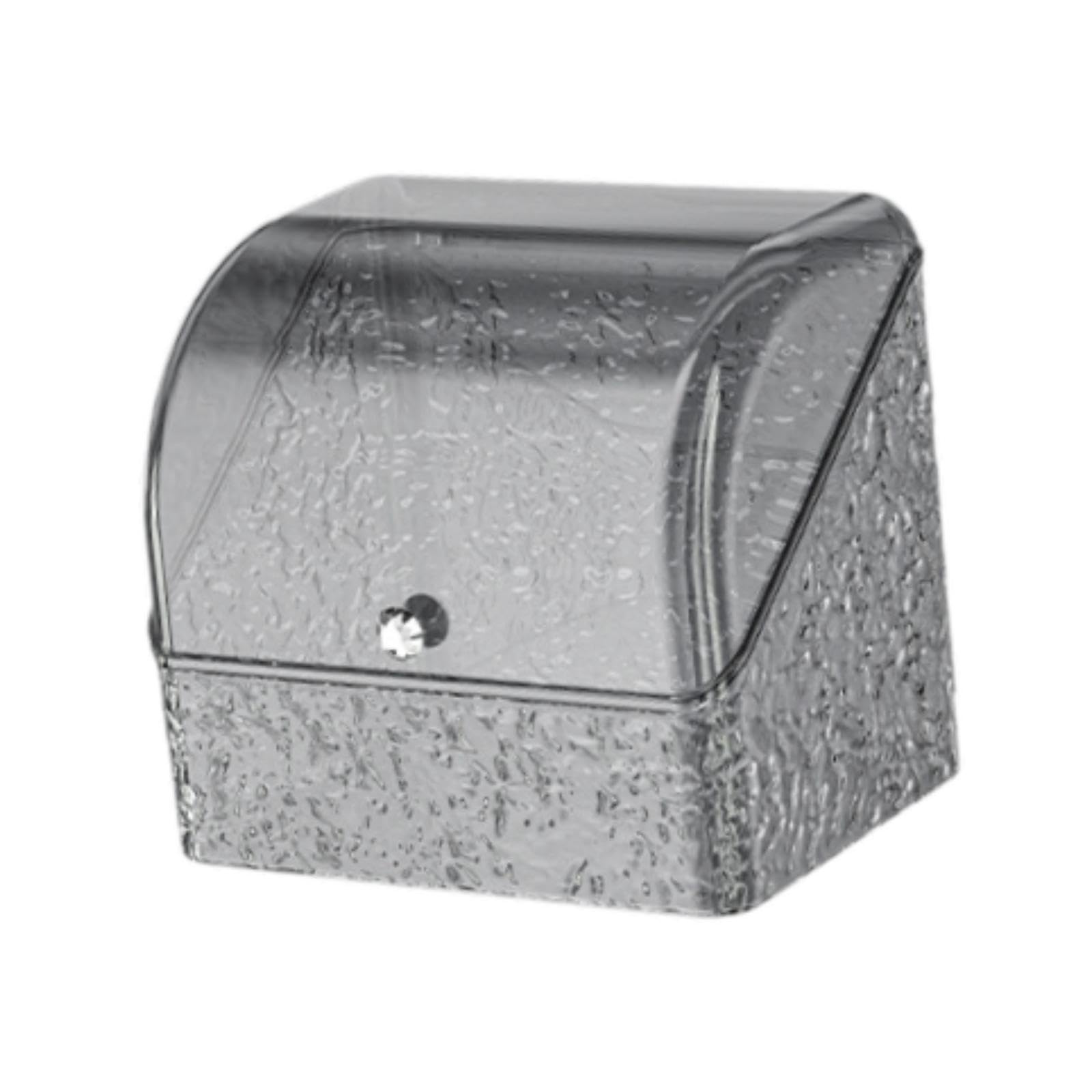 Boîte rangement cosmétique anti-poussière multifonctionnelle portable