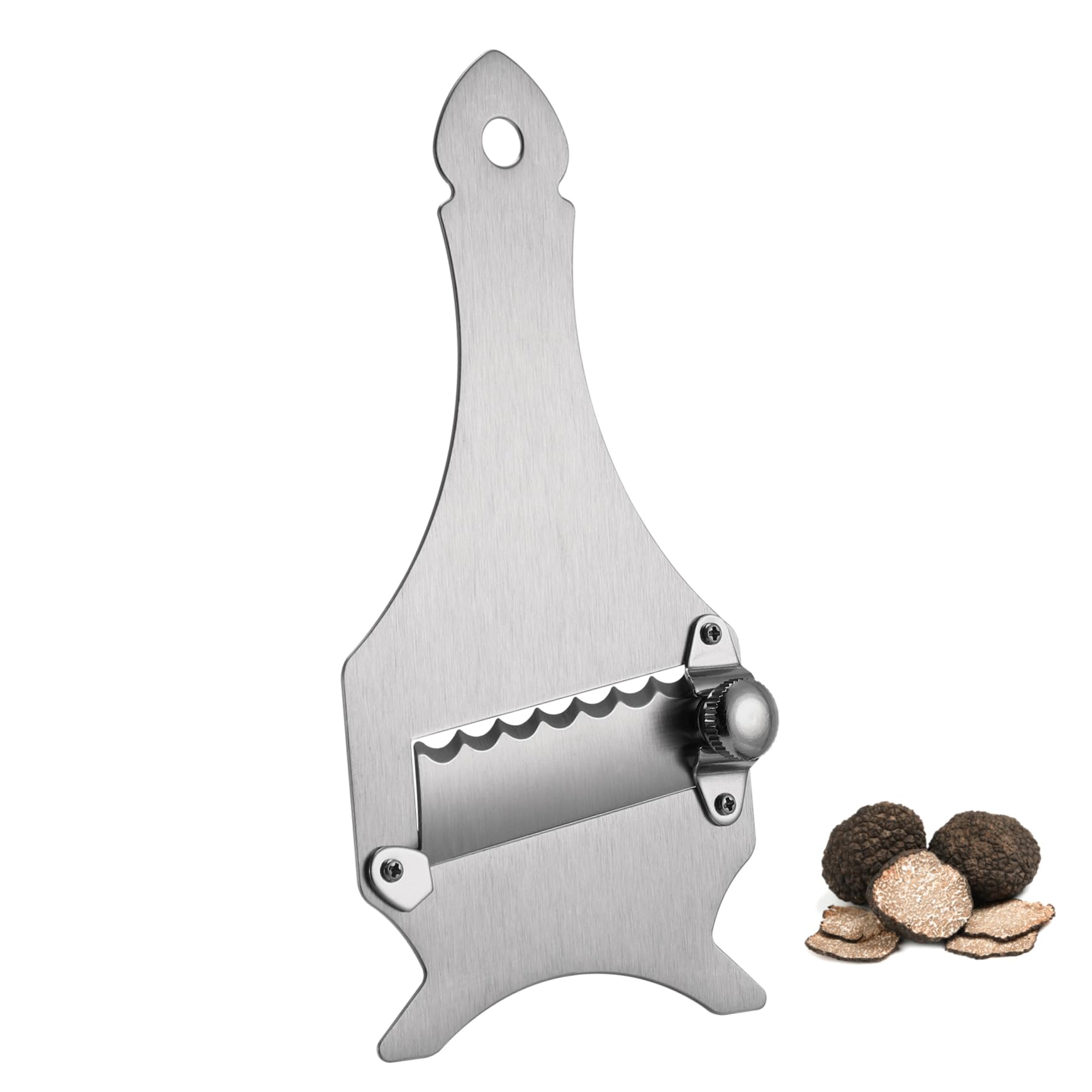 Pelador Portátil de Acero Inoxidable para Cocina, Plata