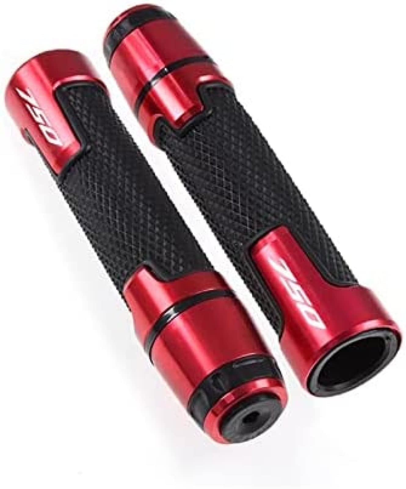 Tapones universales para manillar de motocicleta H/ONDA Forza 750 FORZA750 de 7/8 pulgadas de 22 mm, color rojo