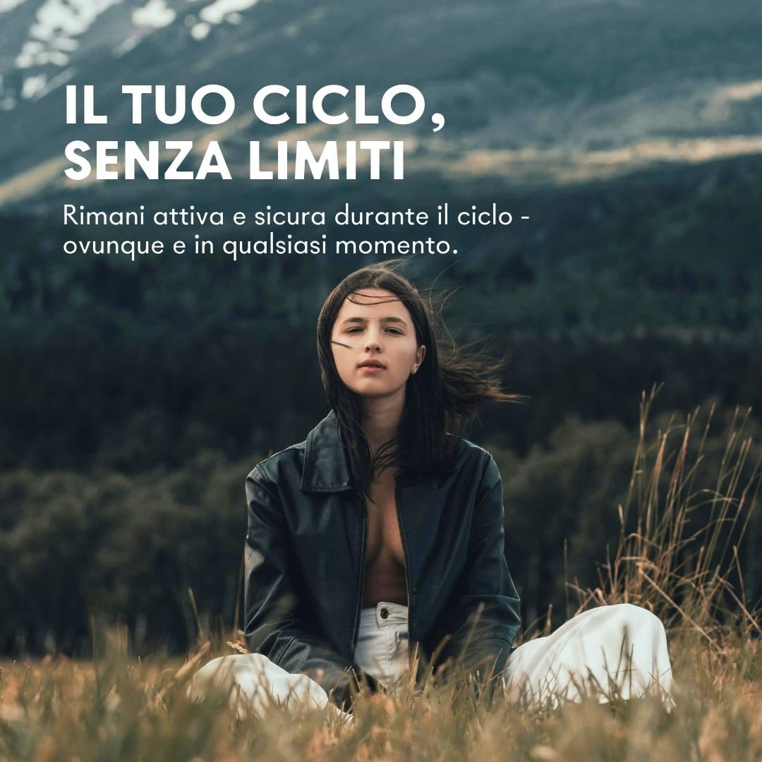Lunette Salviette per Coppetta Mestruale – Per Coppette Mestruali e Dischi quando non hai Aqua a Dsposizione – Senza Pofumo – Compostabili e Vgane – Prodotte in Finlandia – 20 salviette