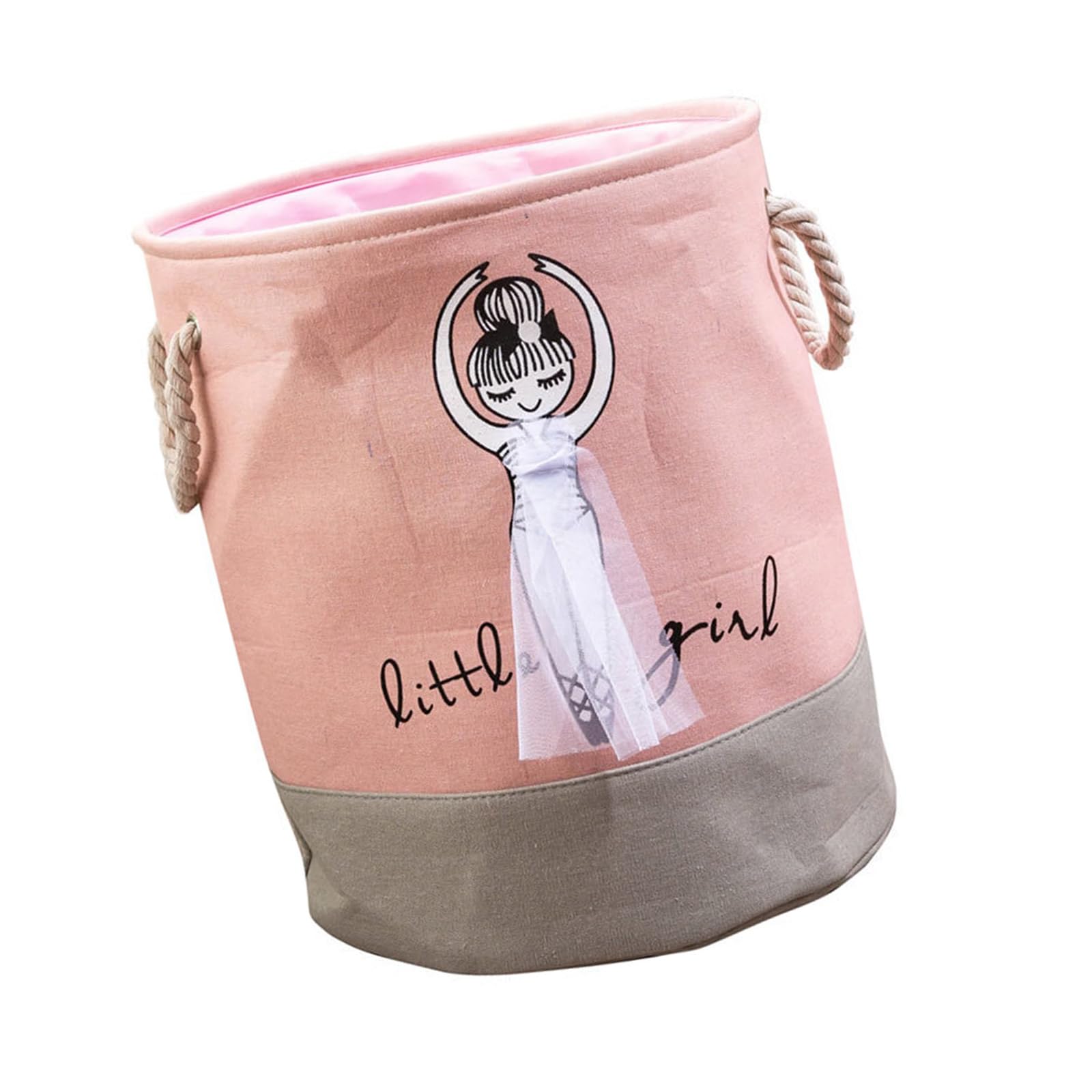 Practical Foldable Laundry Storage Basket Household Dirty Clothes Organiser with Handle Large Capacity Clothing Holder Laundry Basket