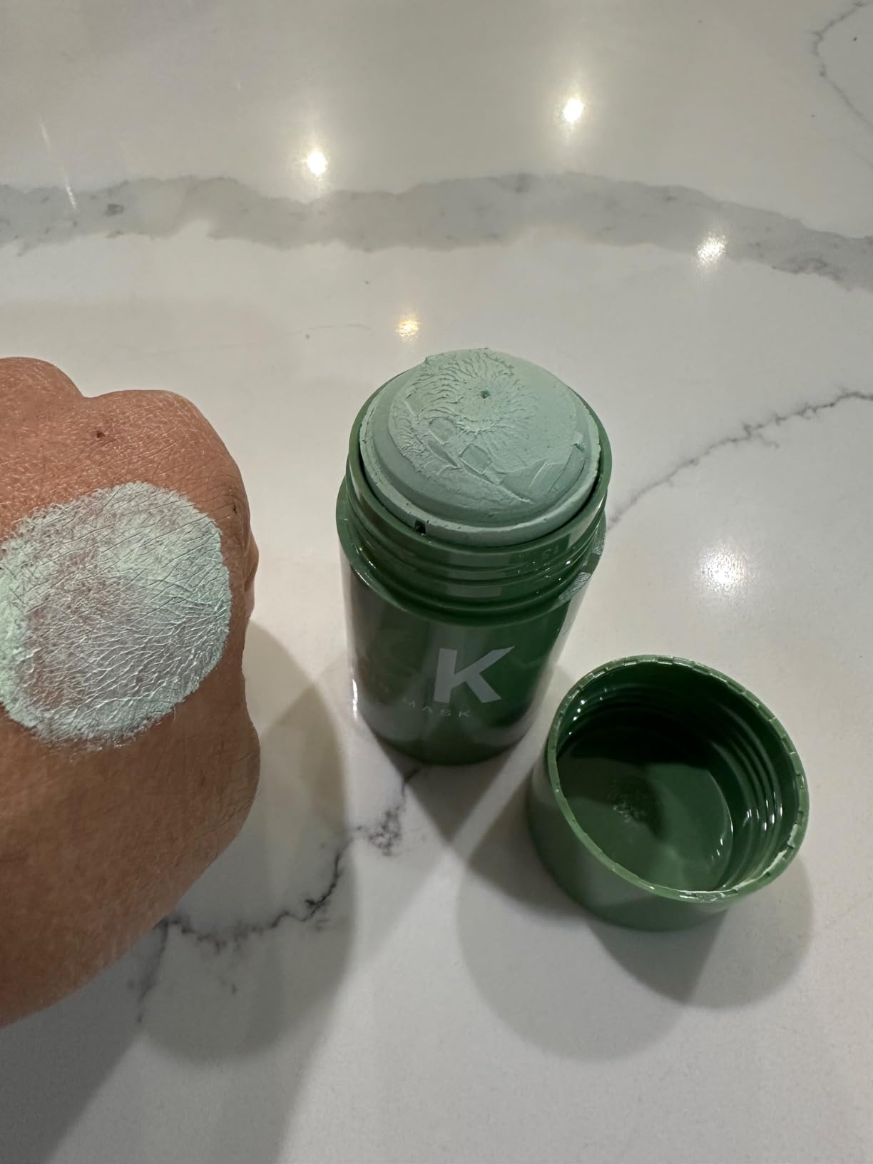 Lisara Green Tea Face Mask Stick for Face, Blackhead Remover with Green Tea Extract, Poreless Deep Cleanse Mask Stick For Purifying, Moisturizing, Oil Control Reduce For Women and Men,All Skin Types,2 Pieces