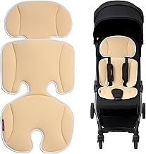Breathable Stroller Seat Liner | Universal Adjustable Sof...