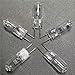 GWAYUANY Halogen-Bulbs 5Pcs G6.35 24V 50W75W Halogen Tungsten Lamp G6.35 24V 100W 150W250W Dental Chair Oral Lighting,50 W