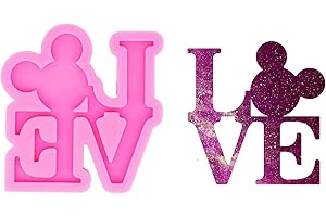 Enchanting Disney Silicone Mold: Reimagine Fondant and Epoxy Creations