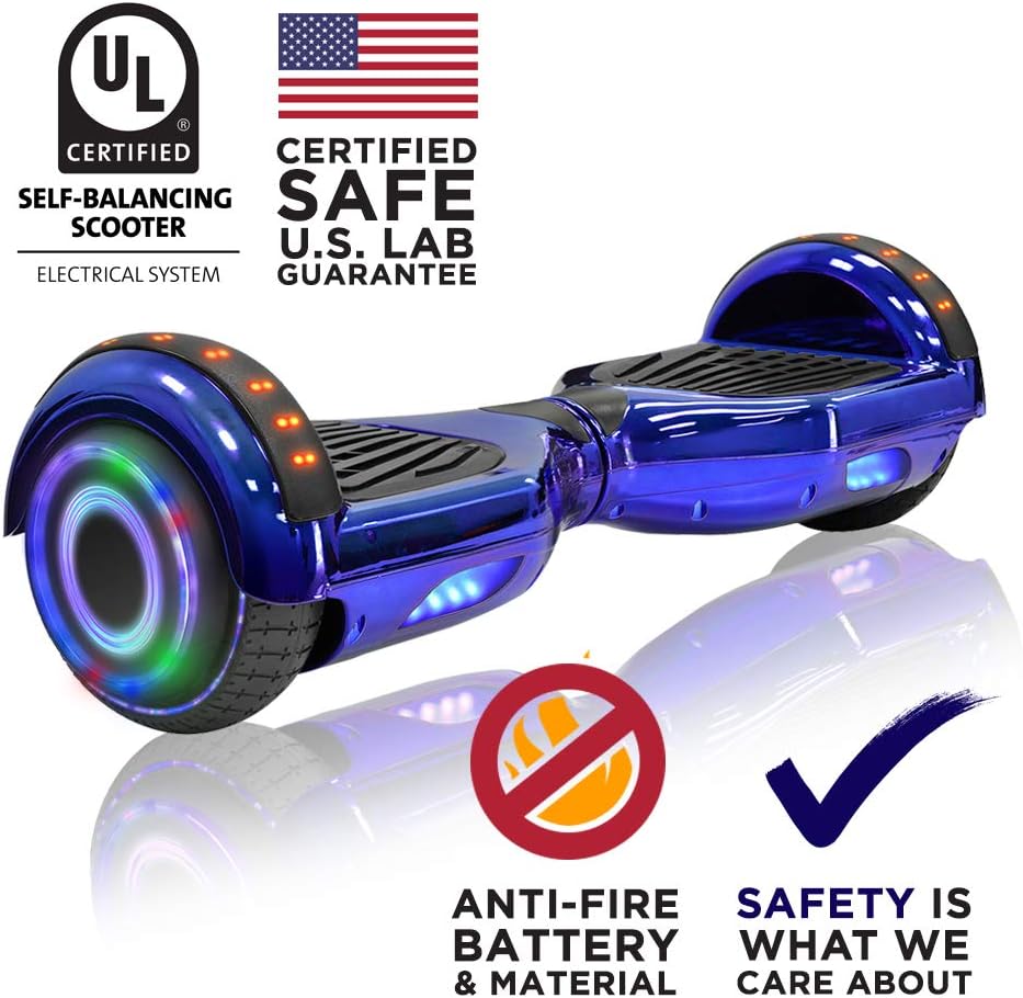Chic Hoverboard 6.5" Self-Balancing Scooter with UL2272 and LED Light for Kids-10