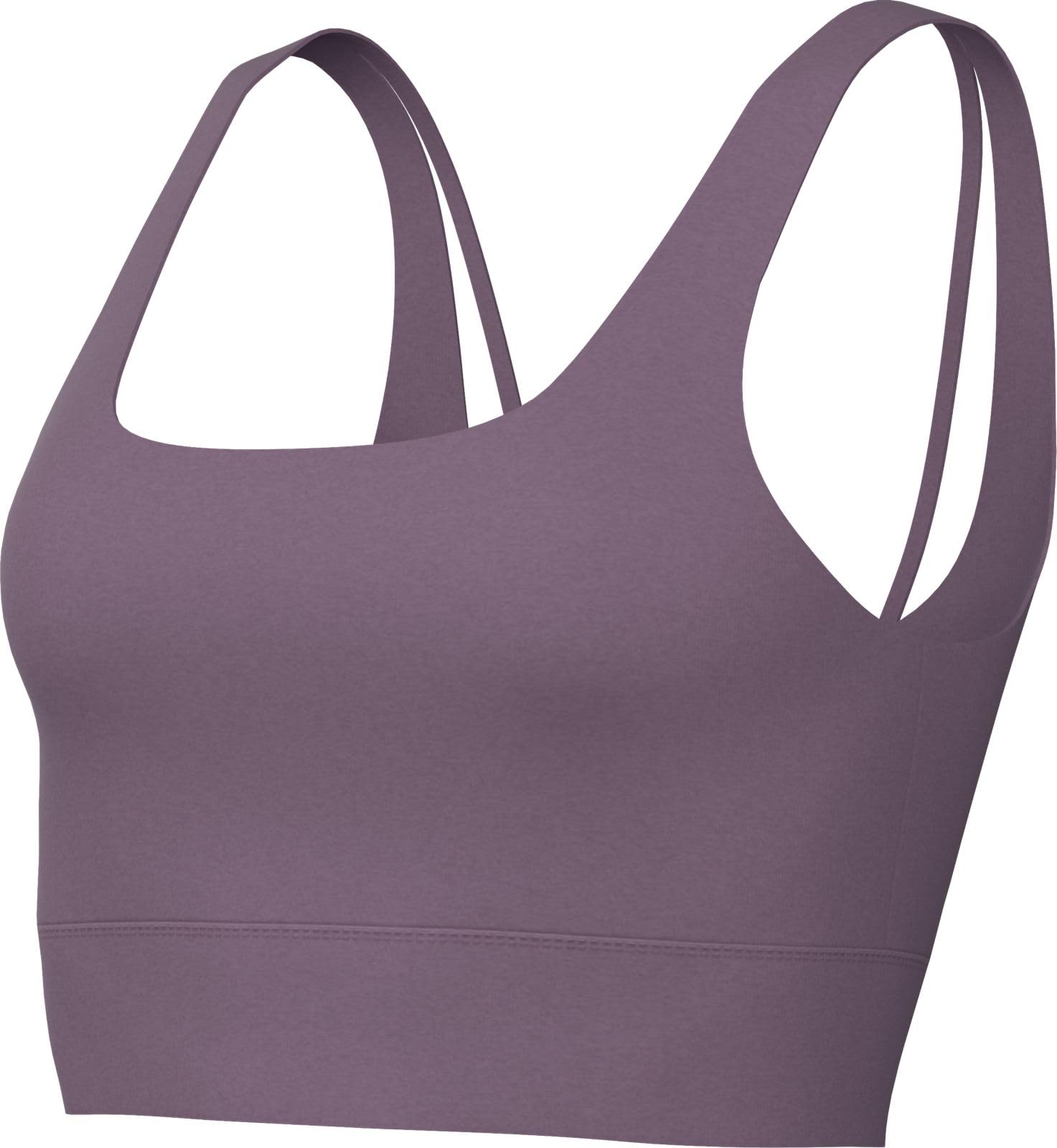 NIKE Alate Trace Bra Violet Dust/White L