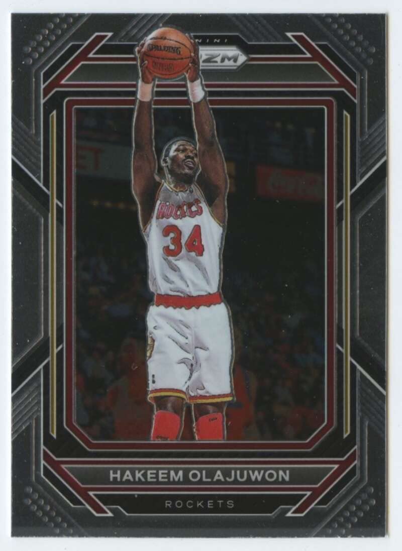 Amazon.com: 2022-23 Panini Prizm #290 Hakeem Olajuwon Houston