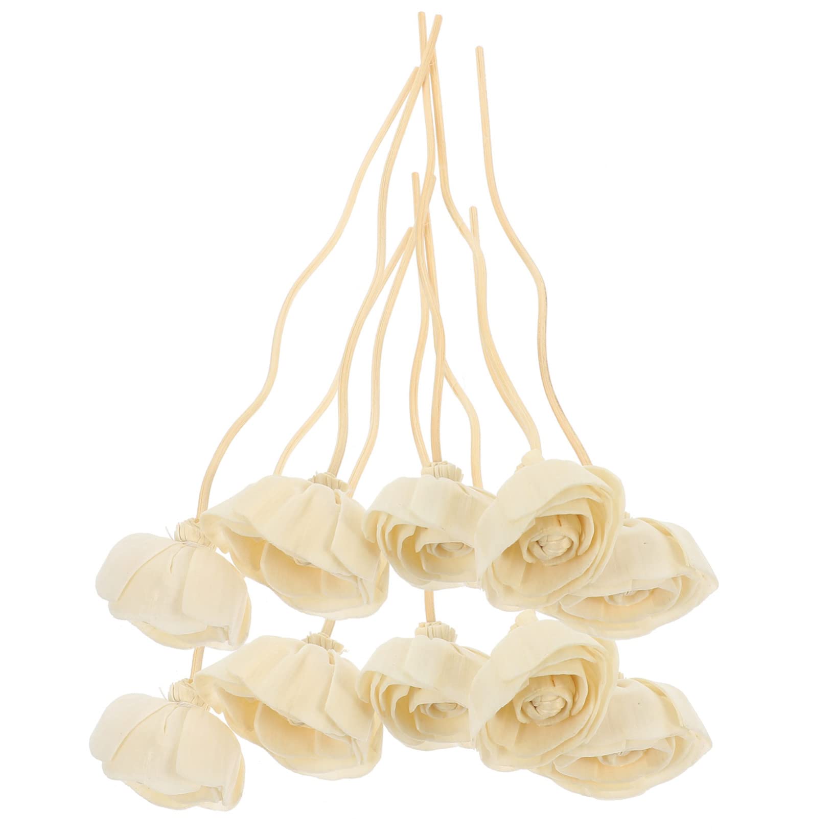 Hemobllo 5 Sätze Aromatherapie-rattanblume Diffusor Aus Schilfstäbchen, Blumen Diffusor Nachfüllung Drinnen Duft Duftstäbchen Für Ätherische Öle stab 10 Stück * 5