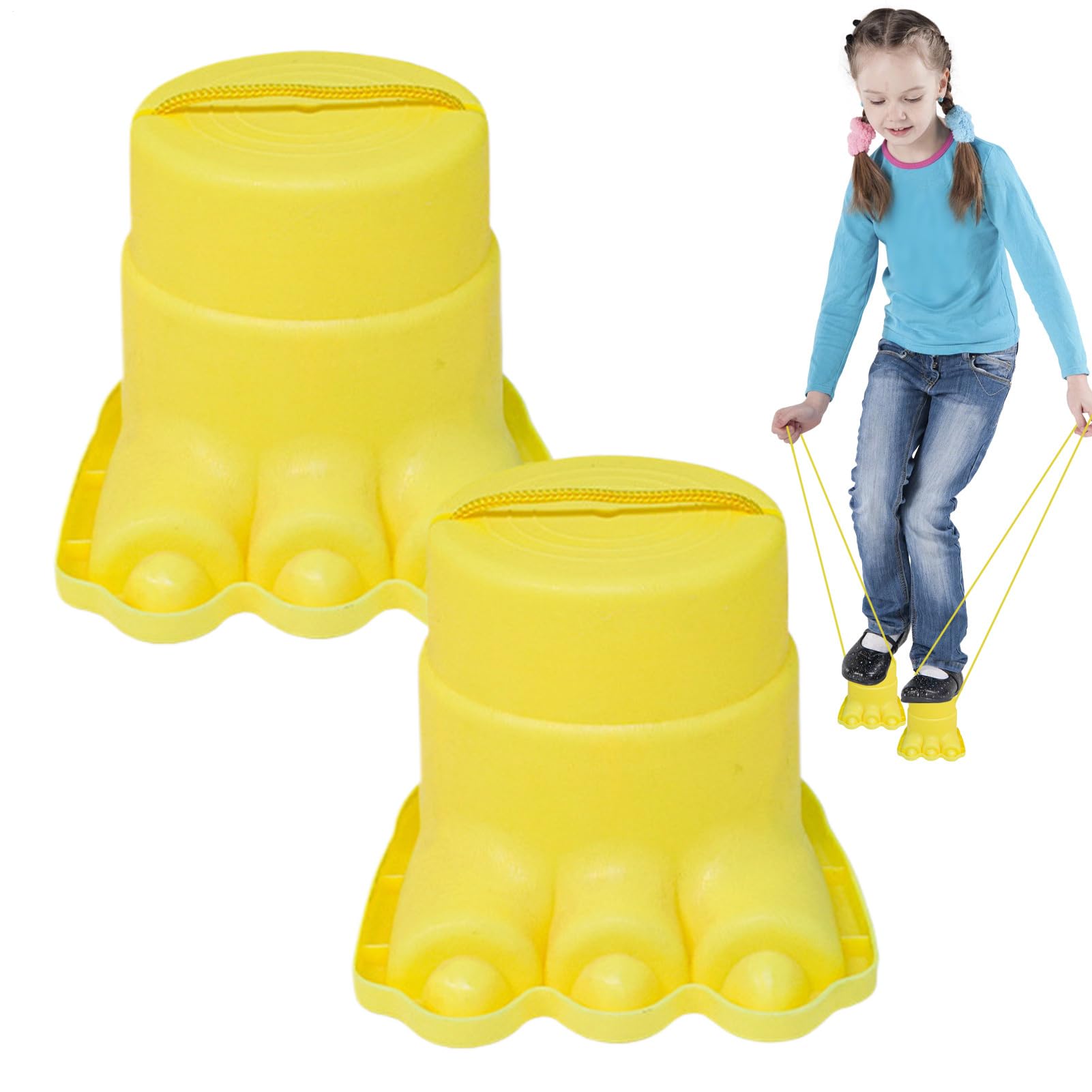 Stilts for Kids - 5.31x3.94x4.13in Balance Stilts for Kids | Walking Stilt Balance Stepper | Weight-Bearing Motor Skill Development Exercise Toys fôr Indoor Recess Backyard Party Homeschool Gym