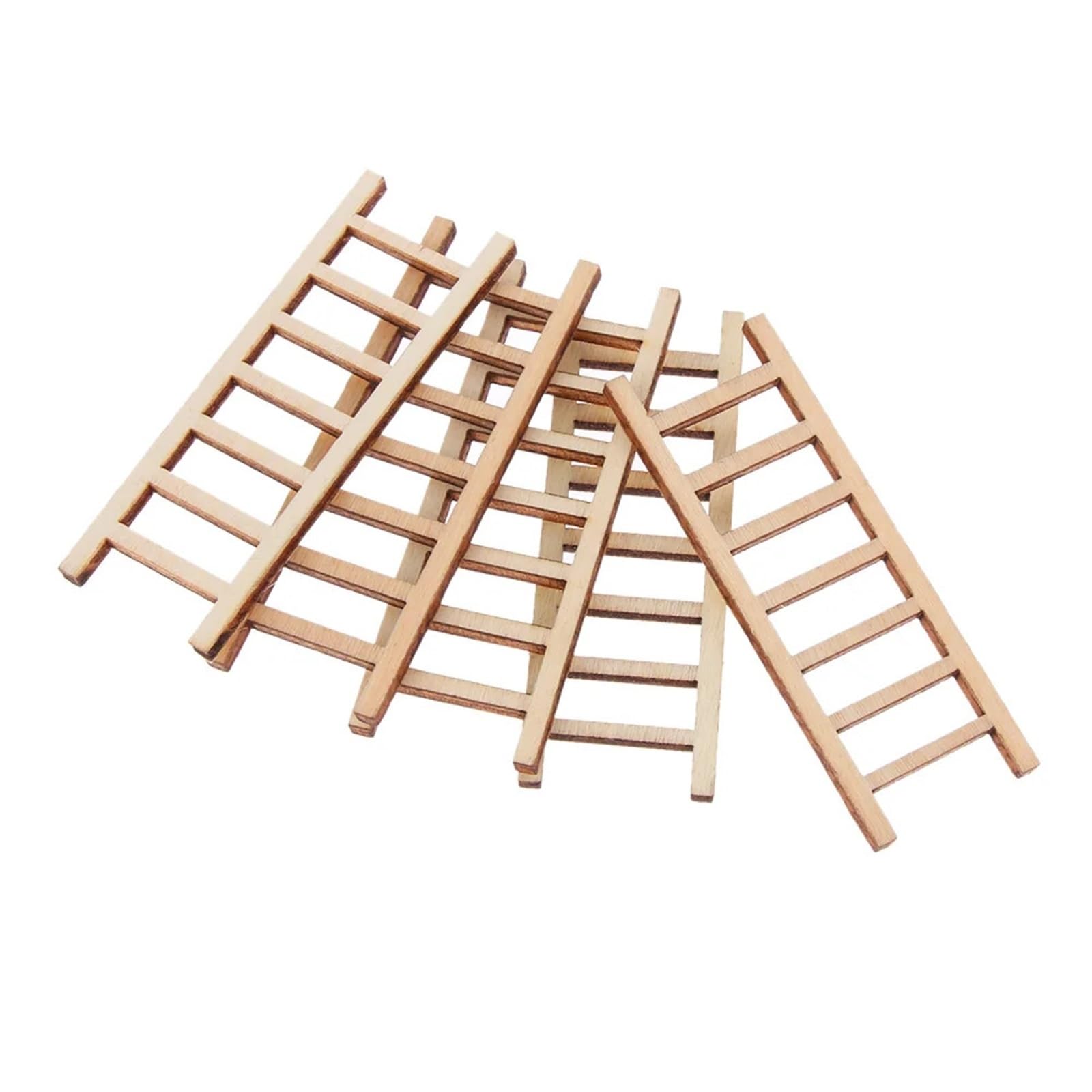 Mini-échelles miniatures en bois pour embellir votre décoration de table - 7