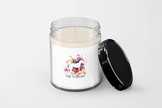 Irish Wolfhound Candle – 9oz Hand-Poured Vanilla Soy Wax Candle in Jar – Dog Lover Gift for Irish Wolfhound Owners