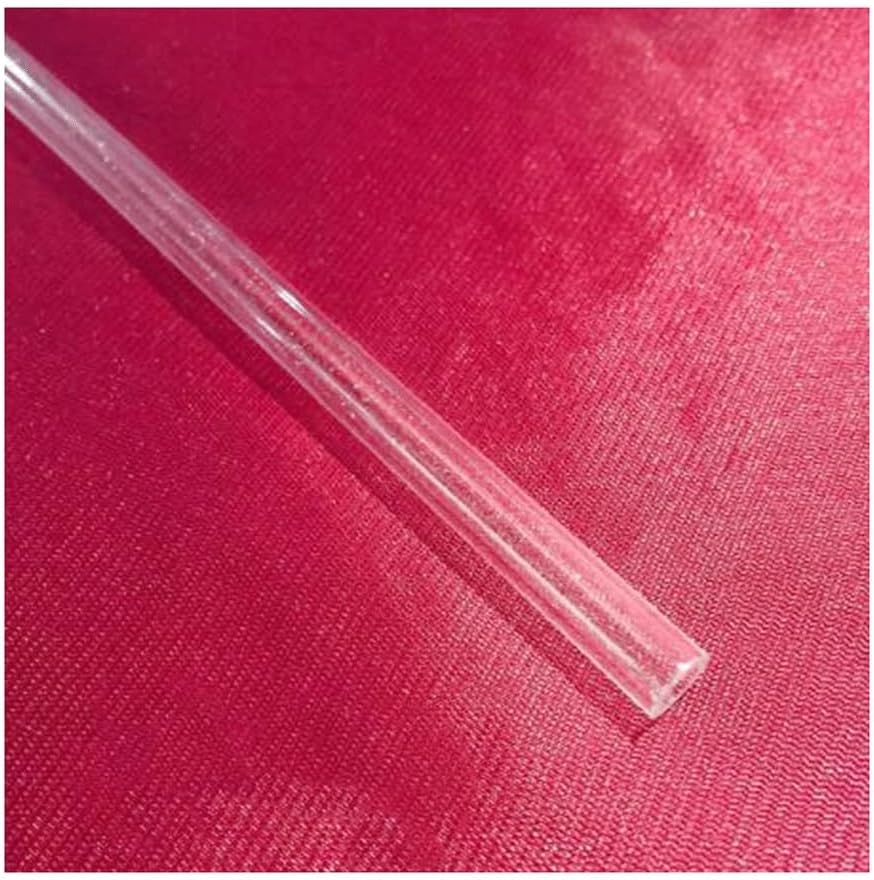 1pcs Acrylic Pipe Transparent Round Tube, for DIY Projects PMMA Material Through Pipe 300mm Length Water Cooling System Parts(3mm x 5mm x 300mm)