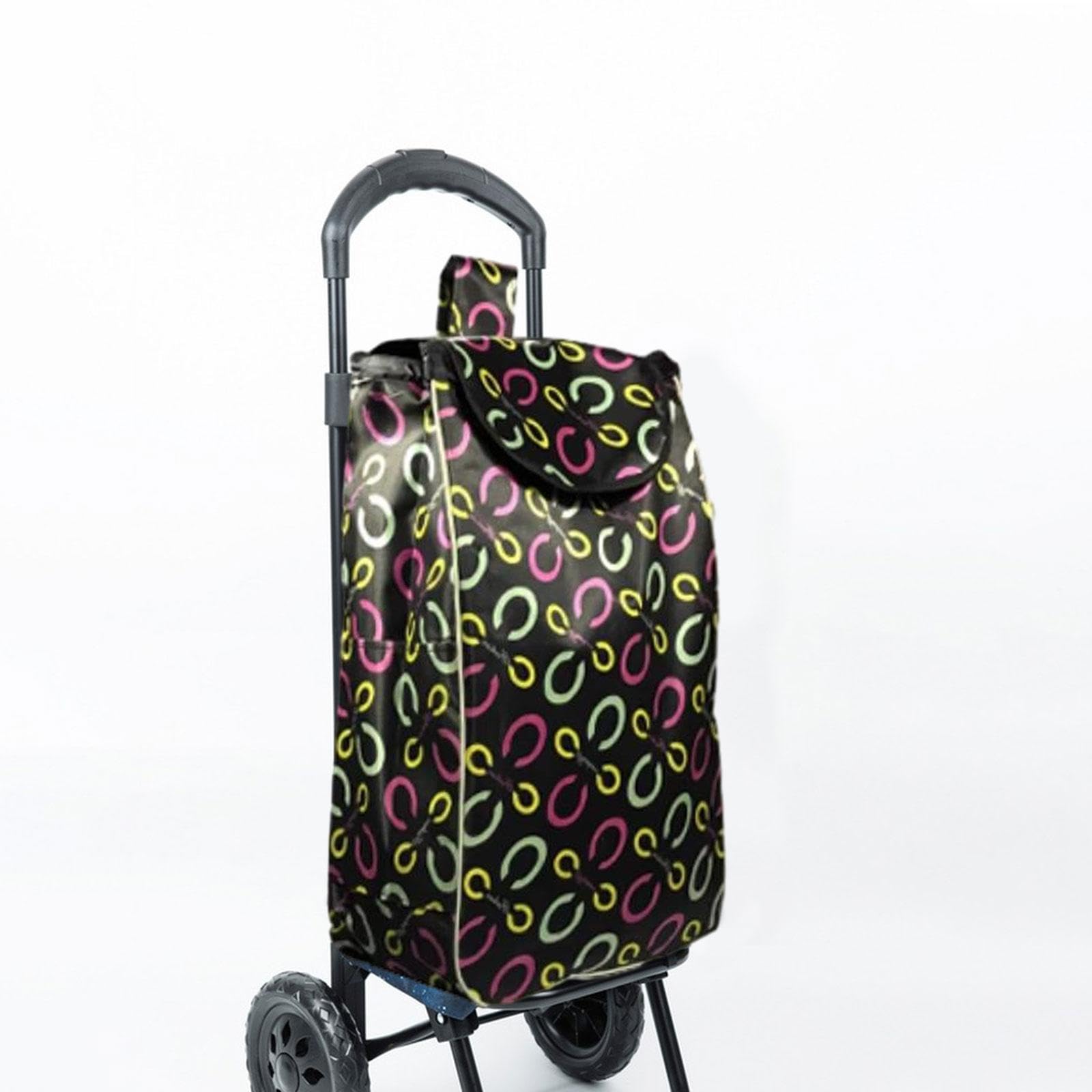 MagiDeal Sac de Courses, Sac de Rechange de Courses, Chariot de Secours Pliable, Sacs d'épicerie réutilisables, Sac de Courses Pliable pour Chariot Utilitaire, b