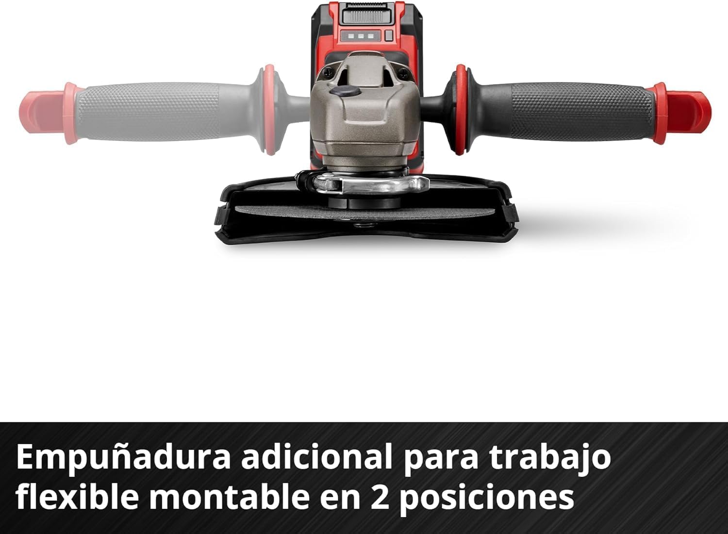 Einhell Professional Amoladora angular con batería AXXIO 18/150 Power X-Change (18 V, 700 W, 150 mm diámetro de disco, 40 mm profundidad de corte, Brushless, arranquue suave, incl. disco, sin batería) | PXC | 18V | 700W | Ø 150mm | Profundidad de corte 40