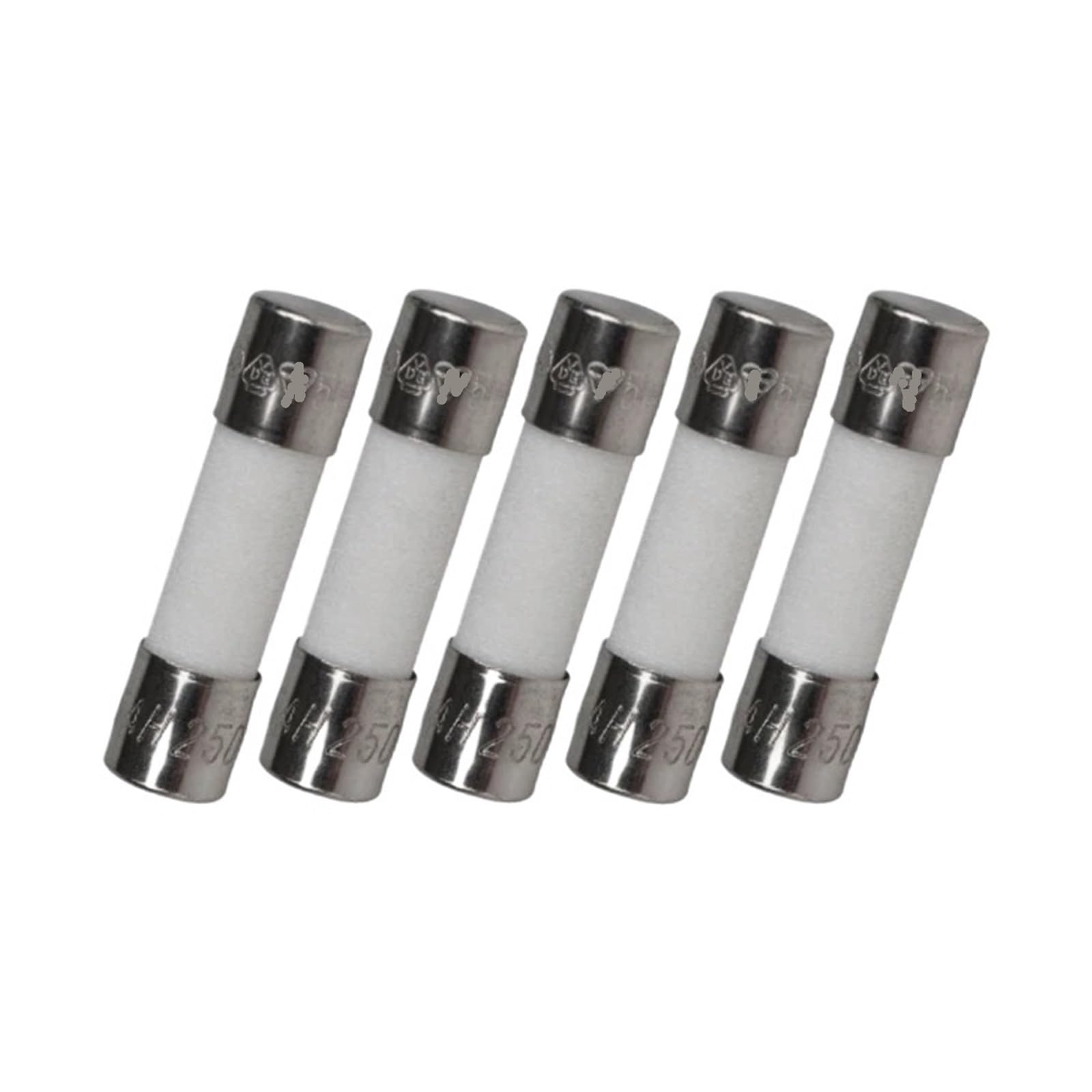 KXIWLUFV 5PCS F2A 250V Ceramic Fuse 5X20mm