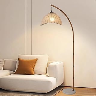 14 Bedroom Lighting Ideas for Soft Bright Inviting Atmosphere 15 Bamboo Floor lamp Mid Century Rattan Retro Floor Light Bohemian Style LE...