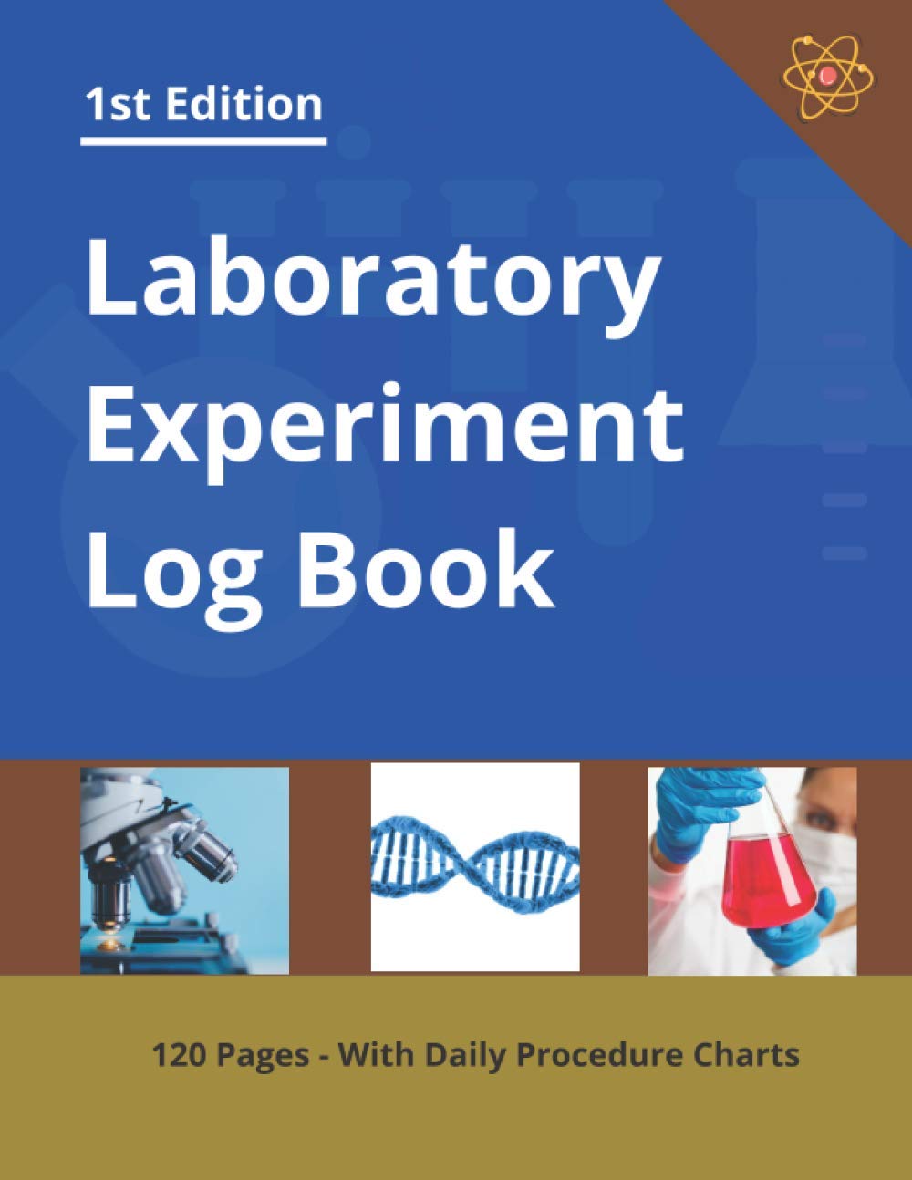 Laboratory Experiment Log Book: Journal for tracking science experiments and research, Student lab book