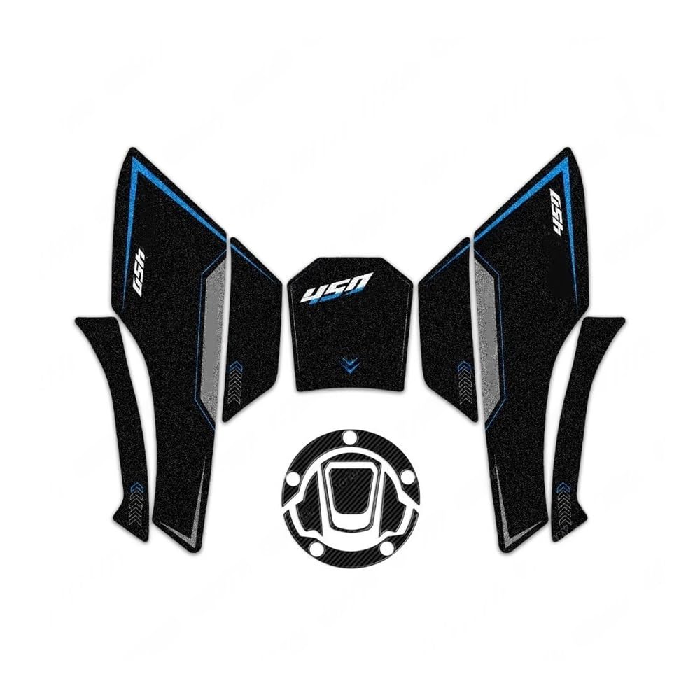 Motorcycle Pad Sticker Fuel Tank for 450MT for 450 MT 2024 Traction Pad Decal(Color2)