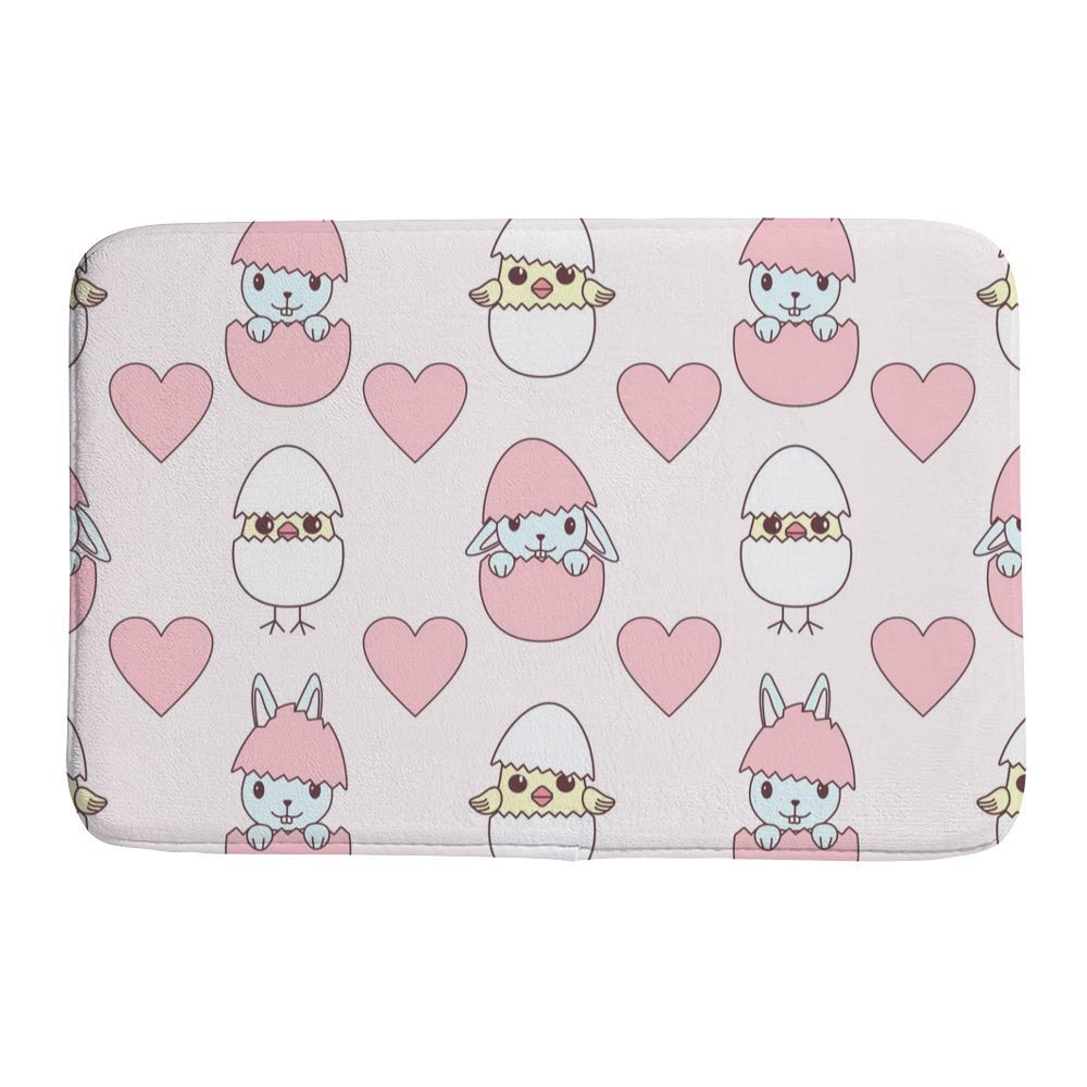 Tapis de bain antidérapant bébé Ruchen en velours corail premium de 91×61cm