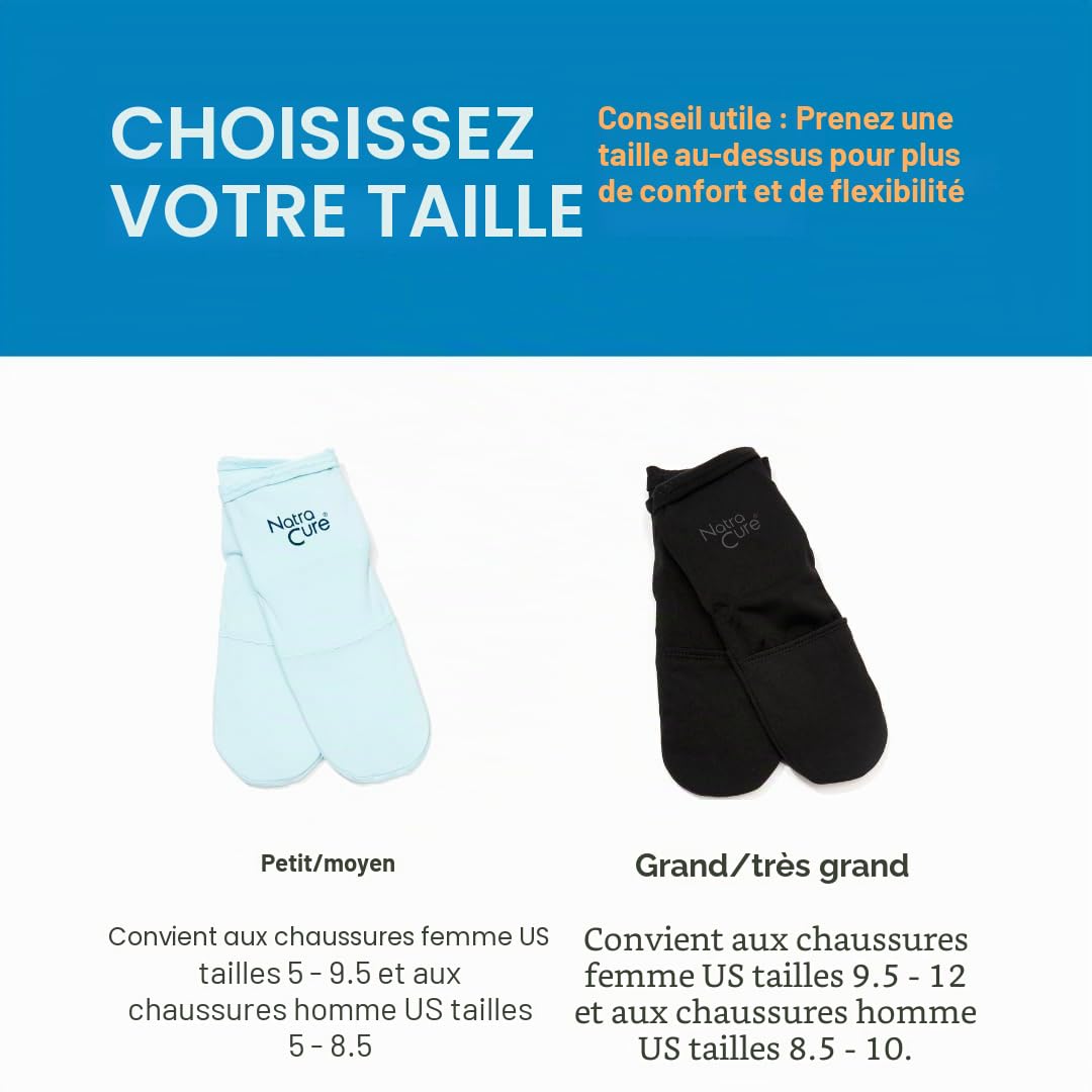 NatraCure Chaussettes De Thérapie Froide (Petit/Moyen) (A705-CAT)