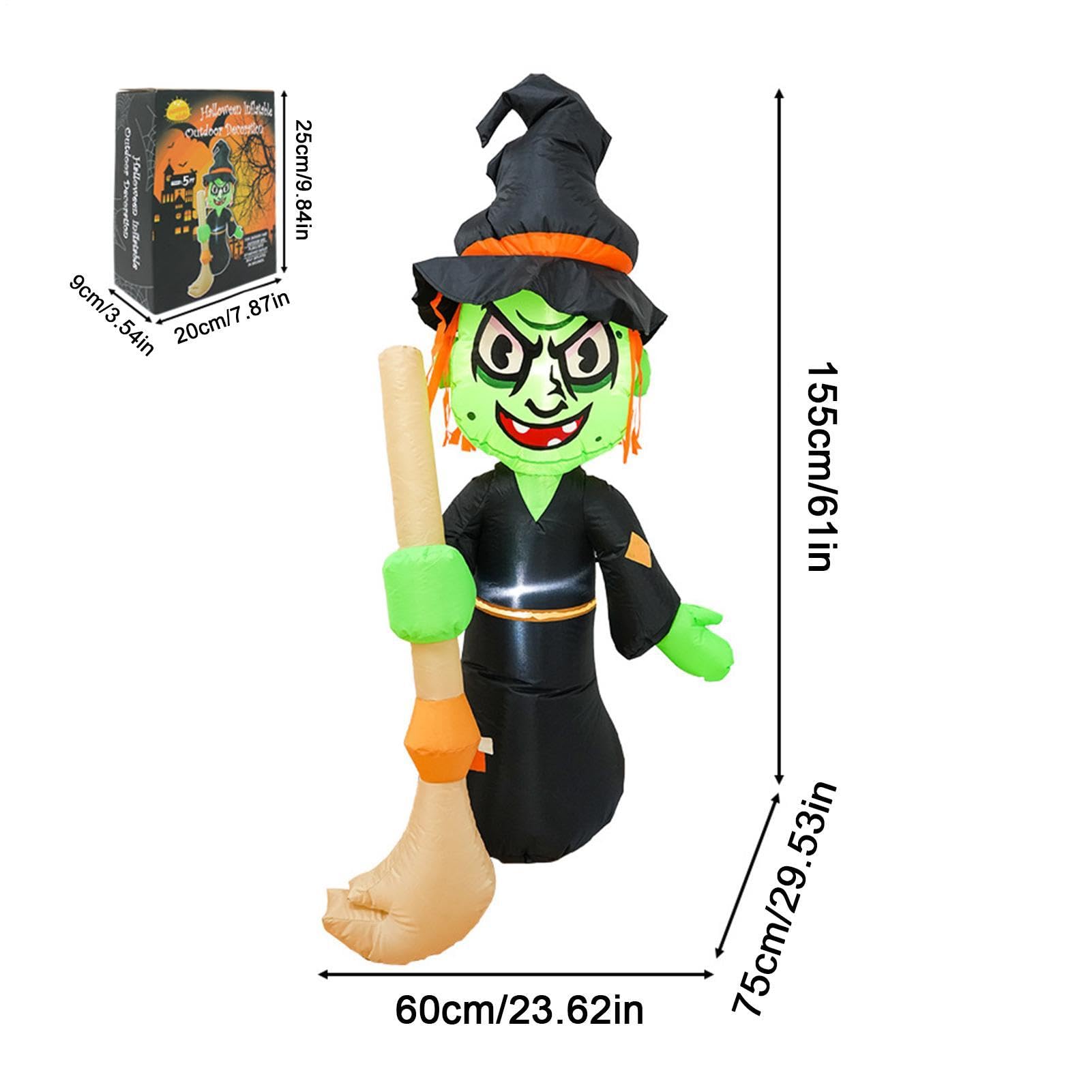 Inflables De Halloween Exterior con Luces LED Integradas