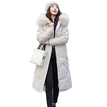 Amazon.com: watersouprty Womens Faux Fur Hooded Quilted Down