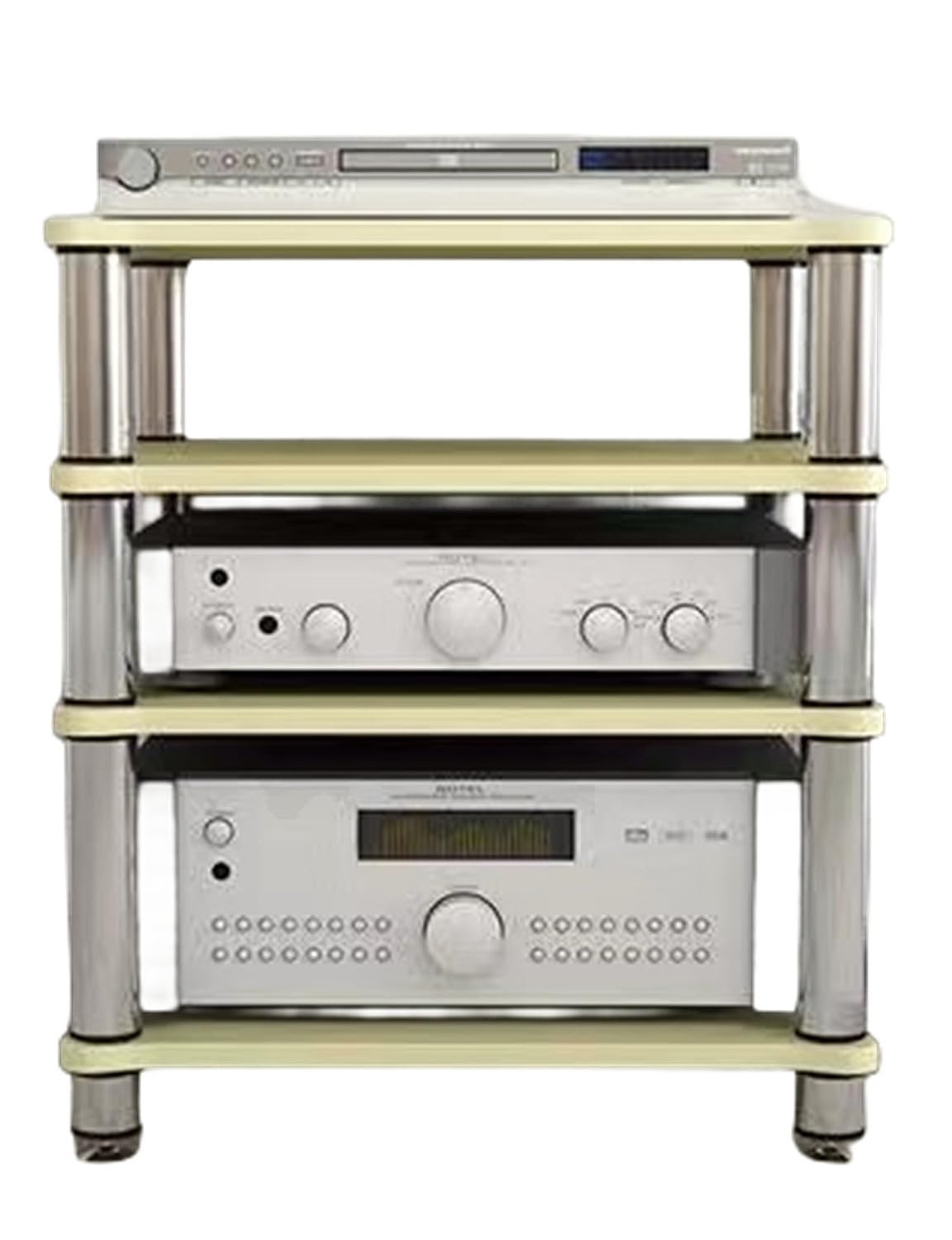 オーディオラック アンプラック パワーアンプキャビネット オーディオスピーカー Amazon.co.jp: FITUEYES オーディオラック アンプラック パワー