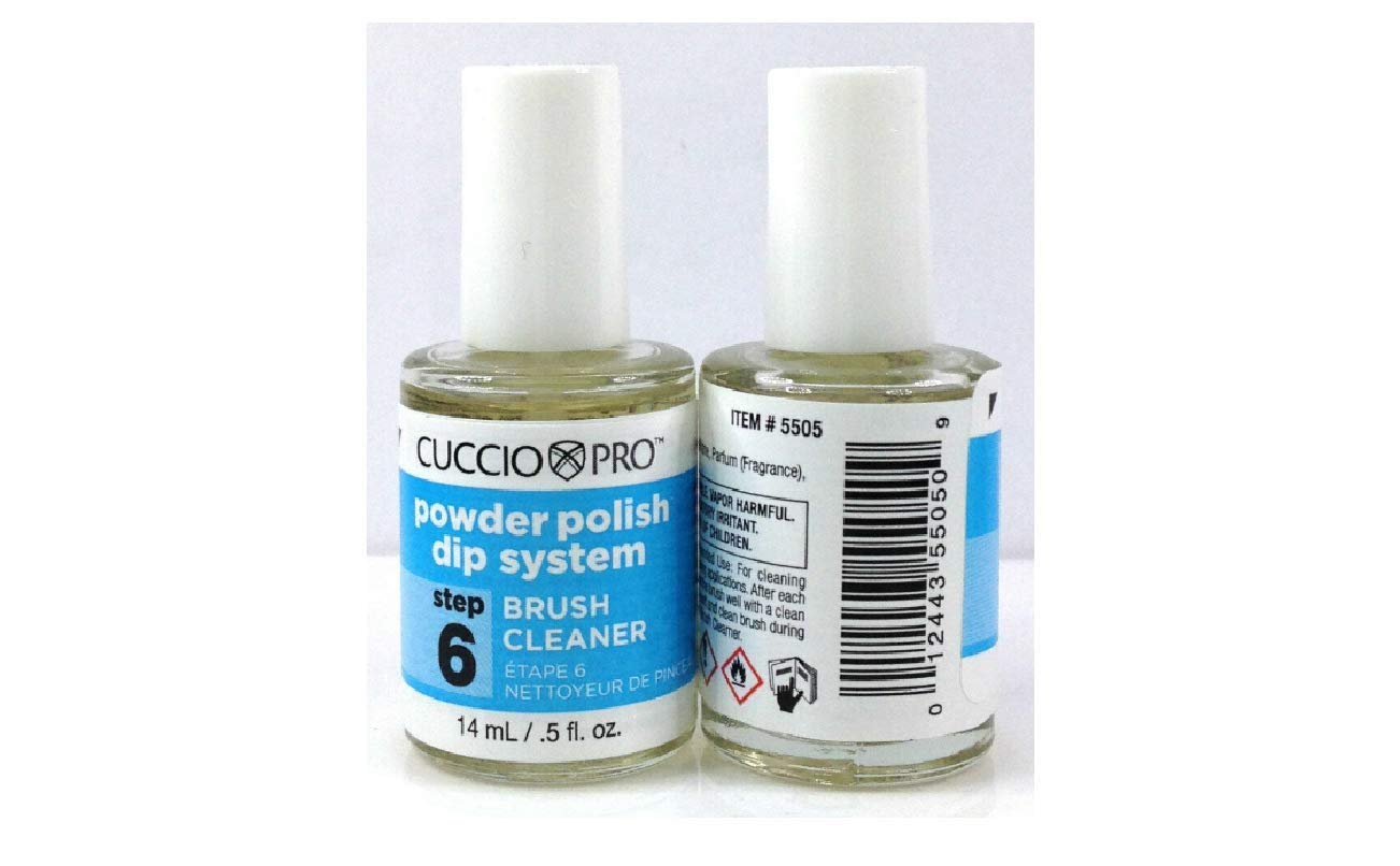 Dipping Powder Polish Nail Color Brush Cleaner 0.5 oz