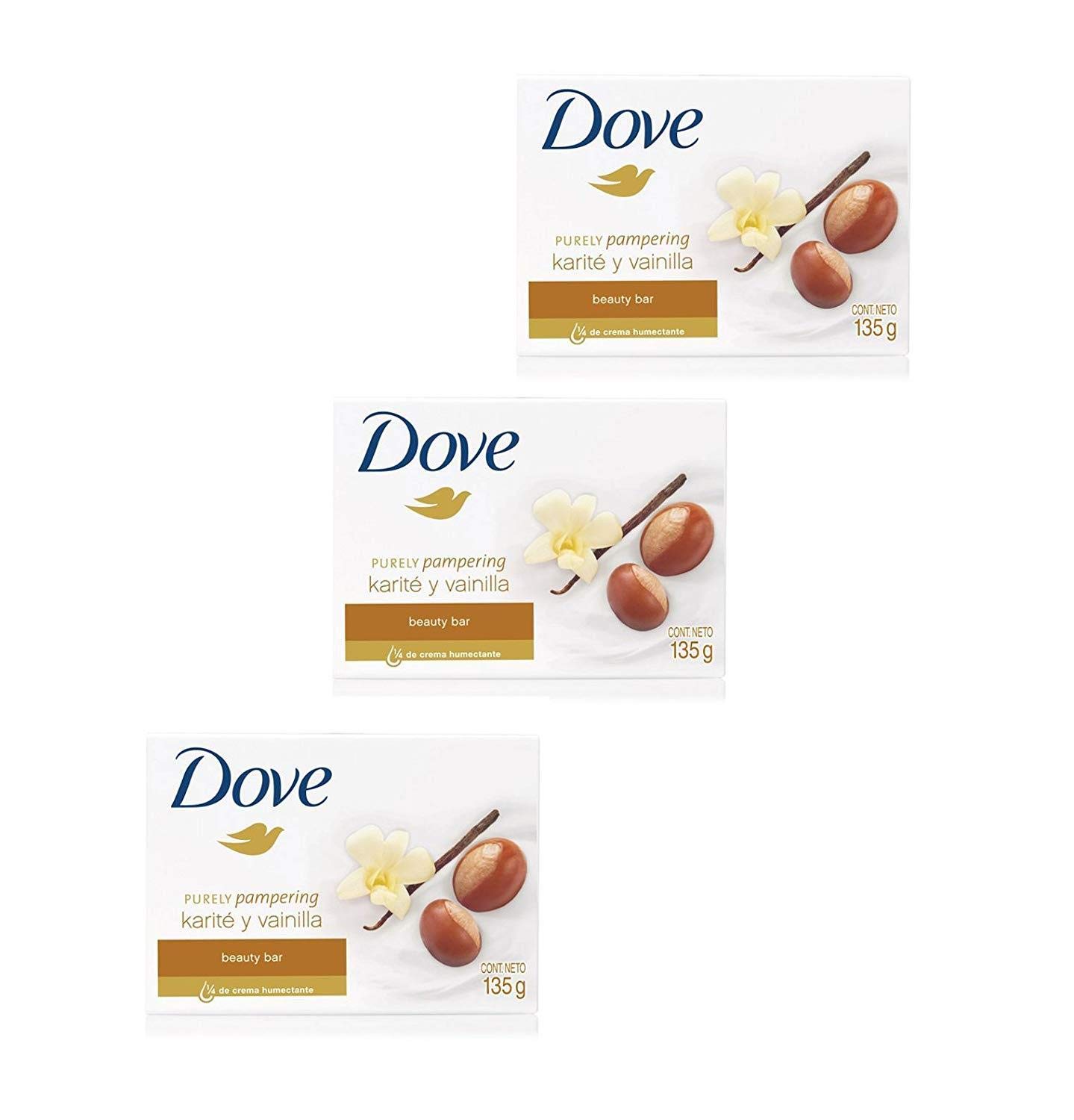 Dove beauty cream bar pack of 3 (shea butter)