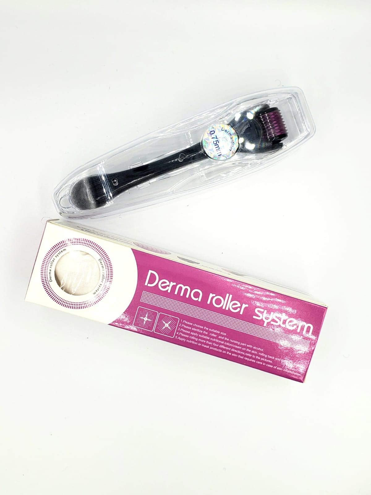 540 microneedle titanium derma roller 0.25mm