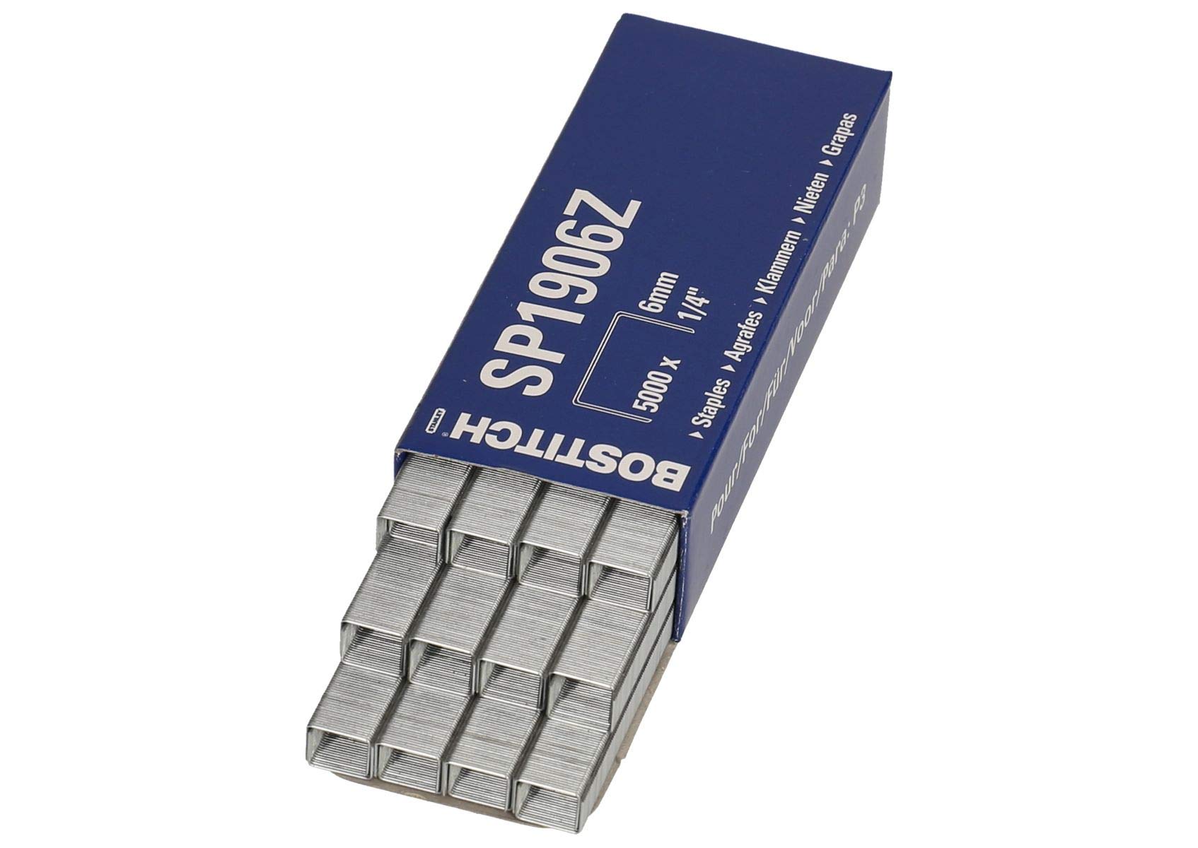 Image secondaire de BOSTITCH - 3 Paquets de 5000 Agrafes SP1906Z (15000 agrafes au total)