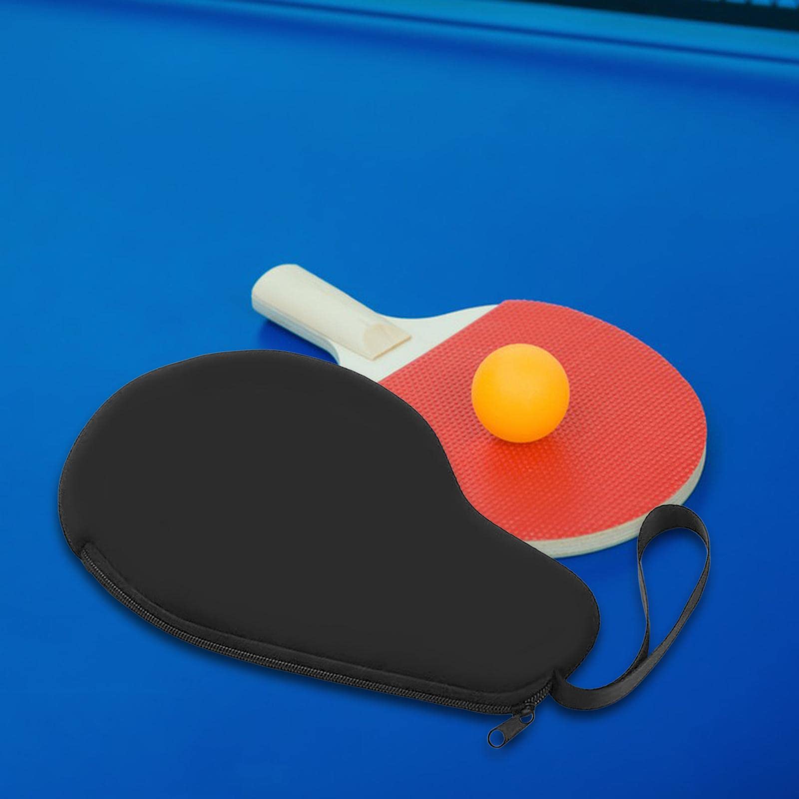étui Eva Balles Inclus Étui RLSOCO Pour Raquettes Ping Pong Hexagonales - Pour 2 Raquettes + 4 Balles - Transport Facile étui Ping Pong