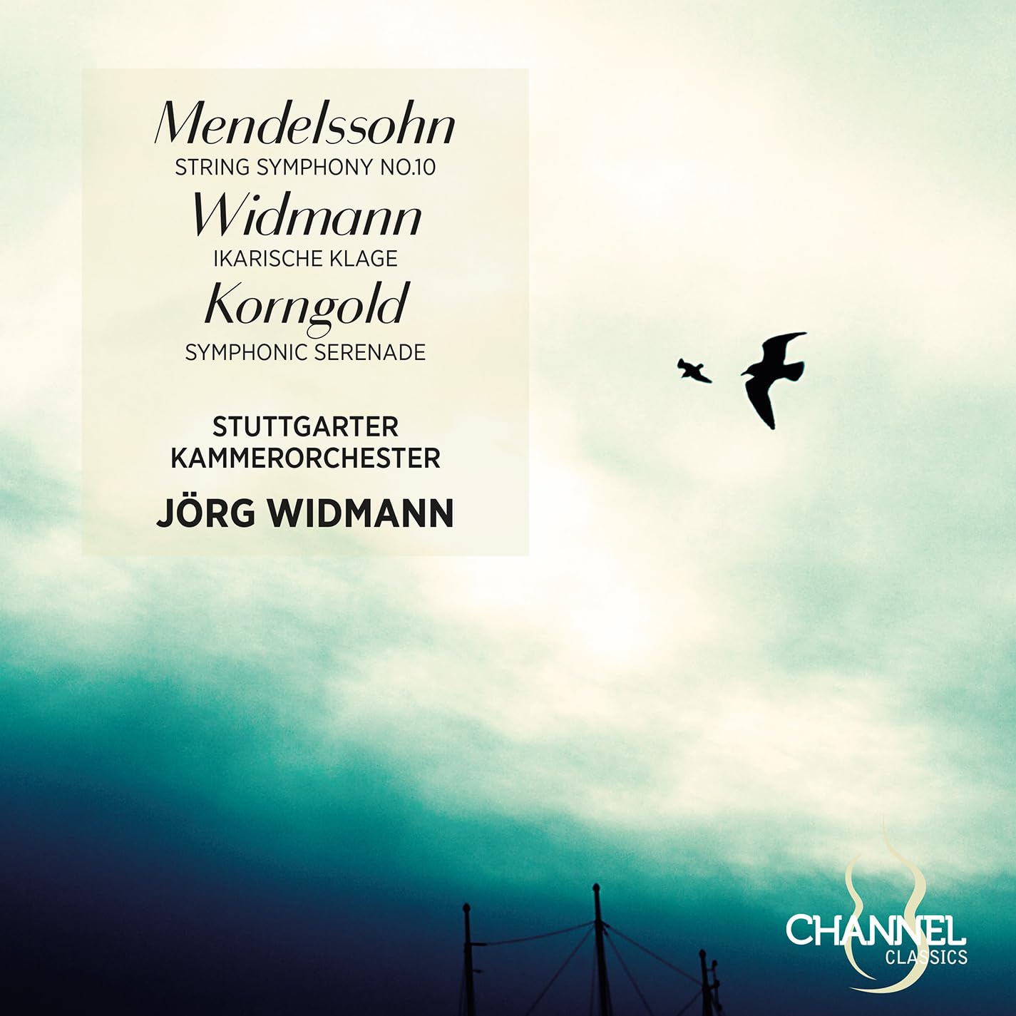 Felix Mendelssohn - Mendelssohn: String Symphony No. 10/Widmann: Ikarische Klage/... CD Album - Used
