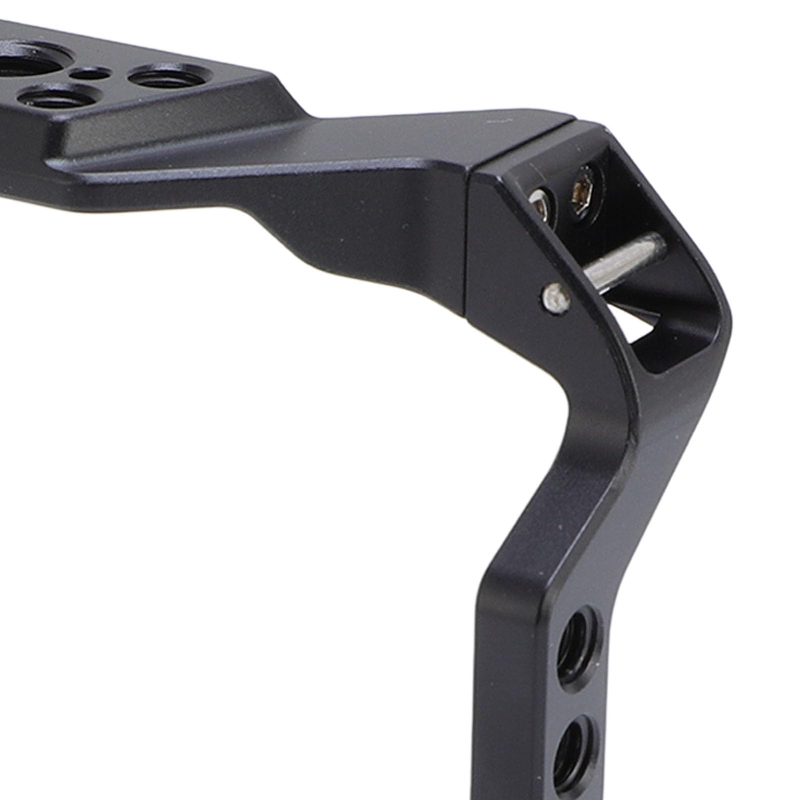 Tosuny Gabbia per Fotocamera R8, Telaio in Lega di Alluminio Rigido | with Arca Base Cold Shoe, Strap Slot, 1/4in 3/8in Screw Holes for Vlog Video Recording