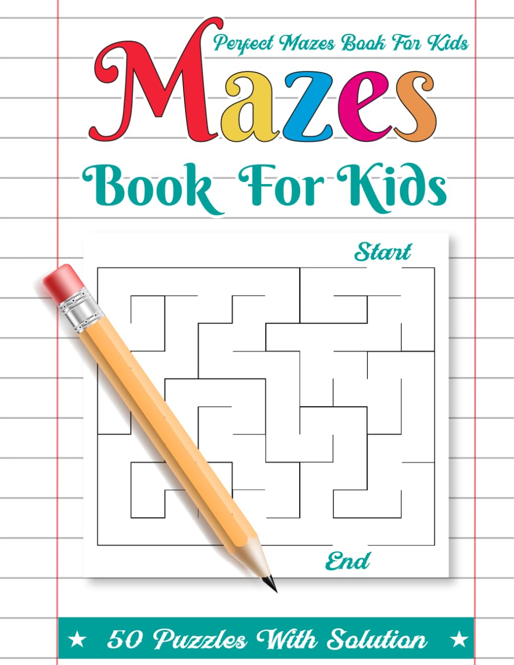 Mazes Book For Kids: Fun and Easy Maze Puzzles for kids